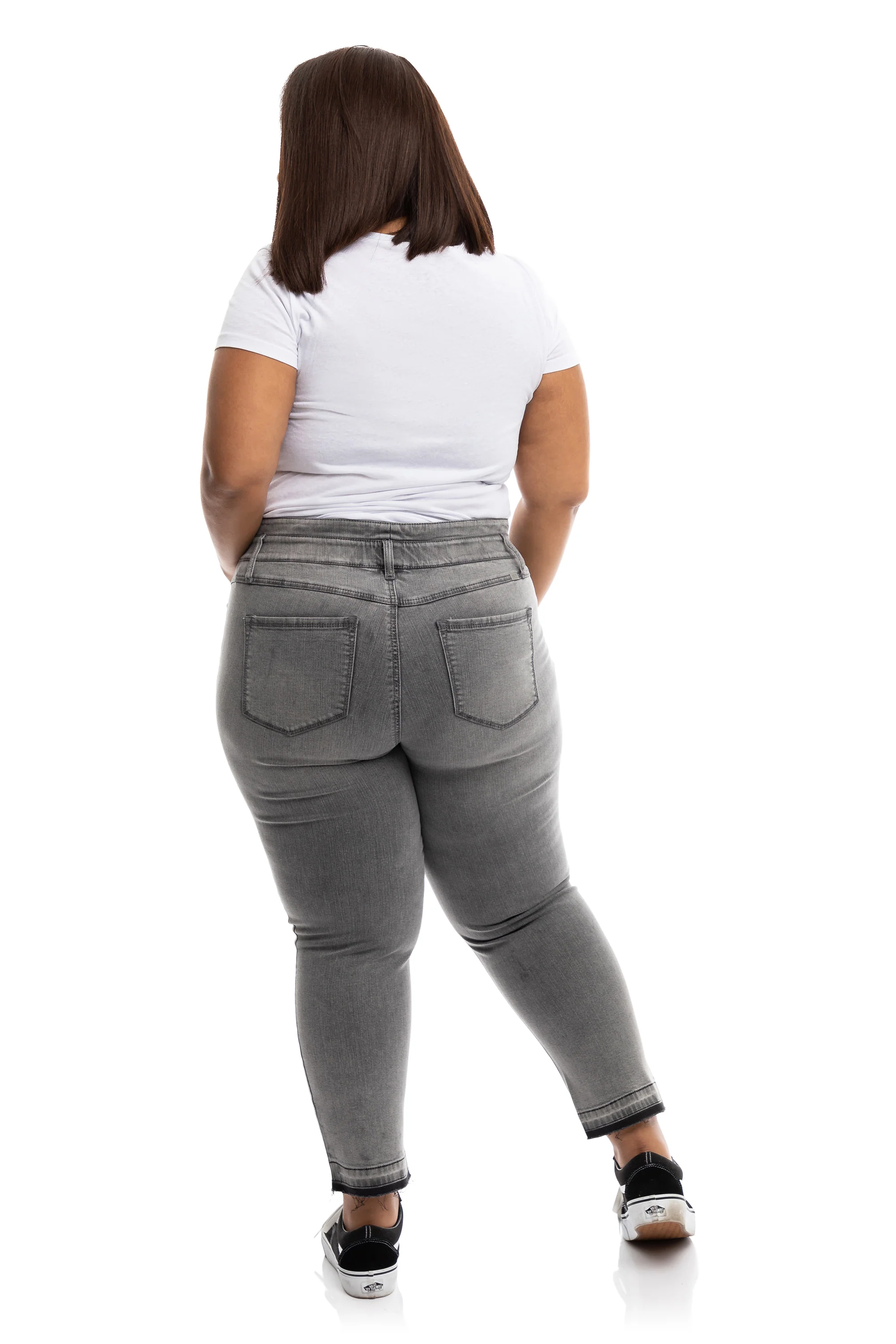 Plus High Rise Relaxed Skinny in Viena