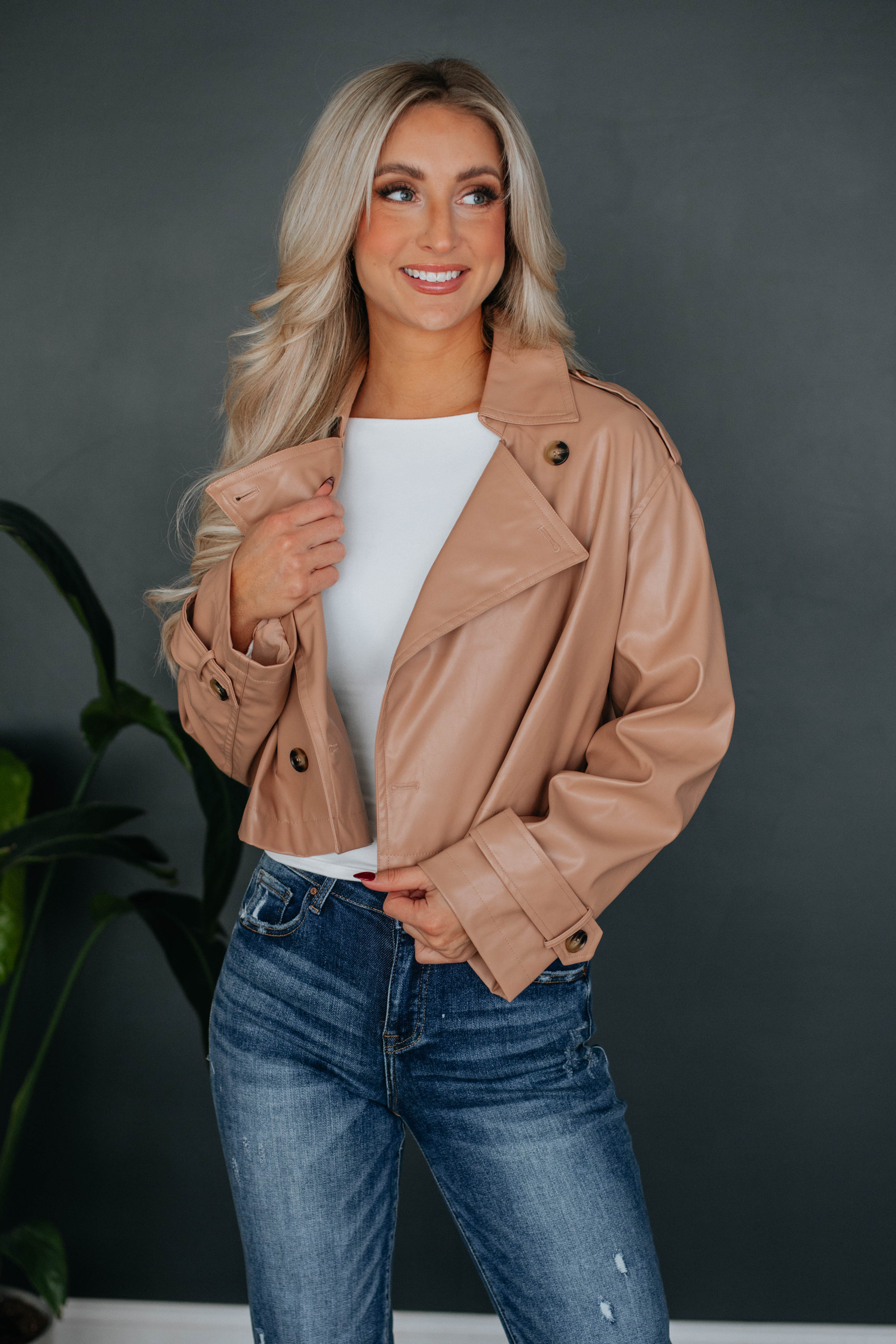 Clemence Leather Jacket