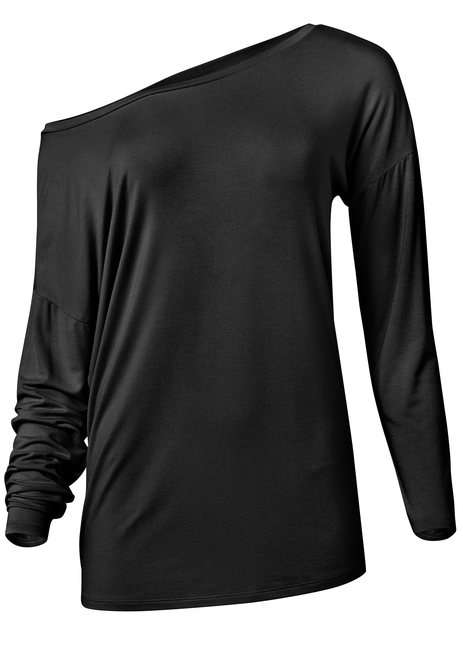 Casual long sleeve tee - Black