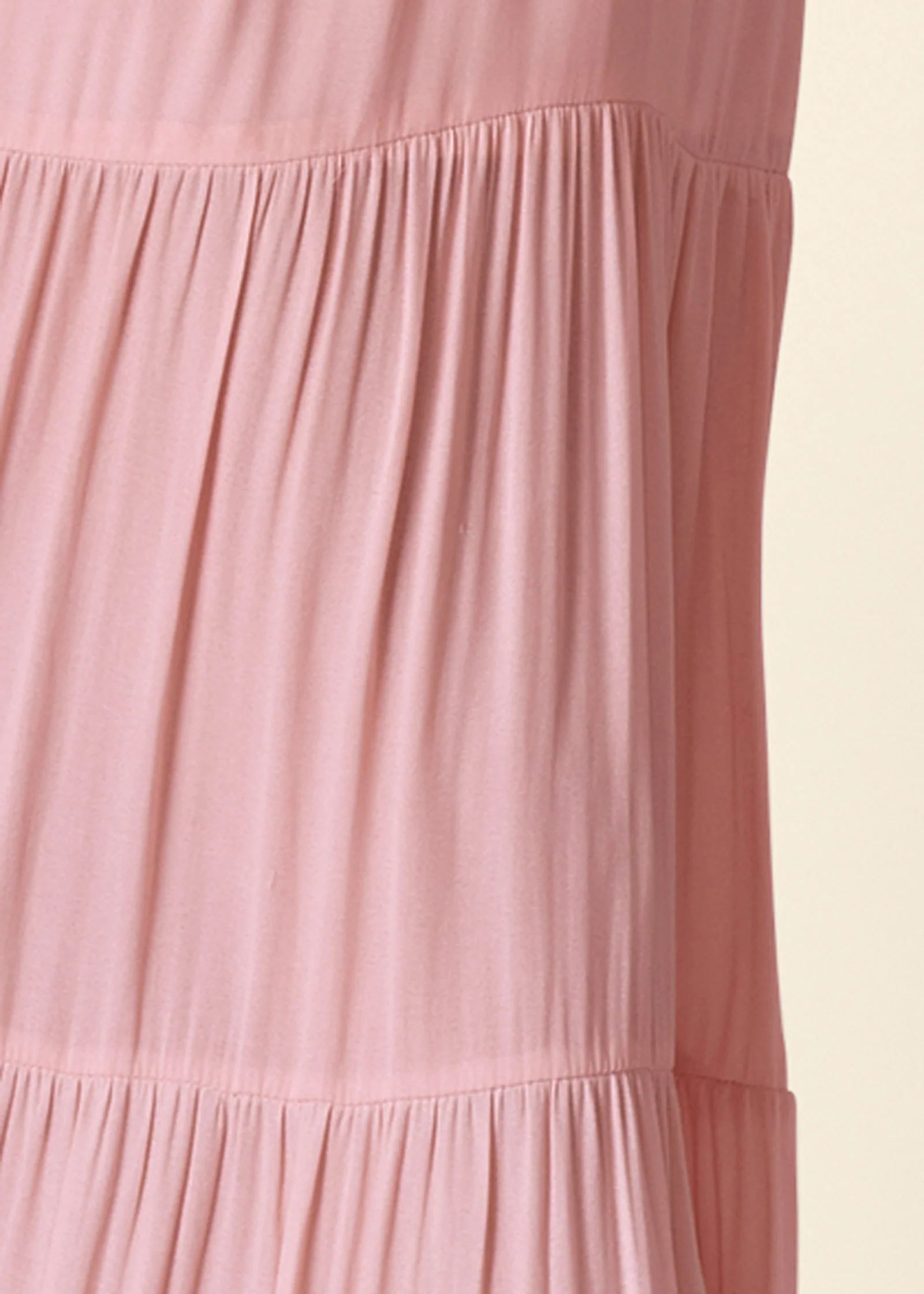 Tiered maxi dress - Blush