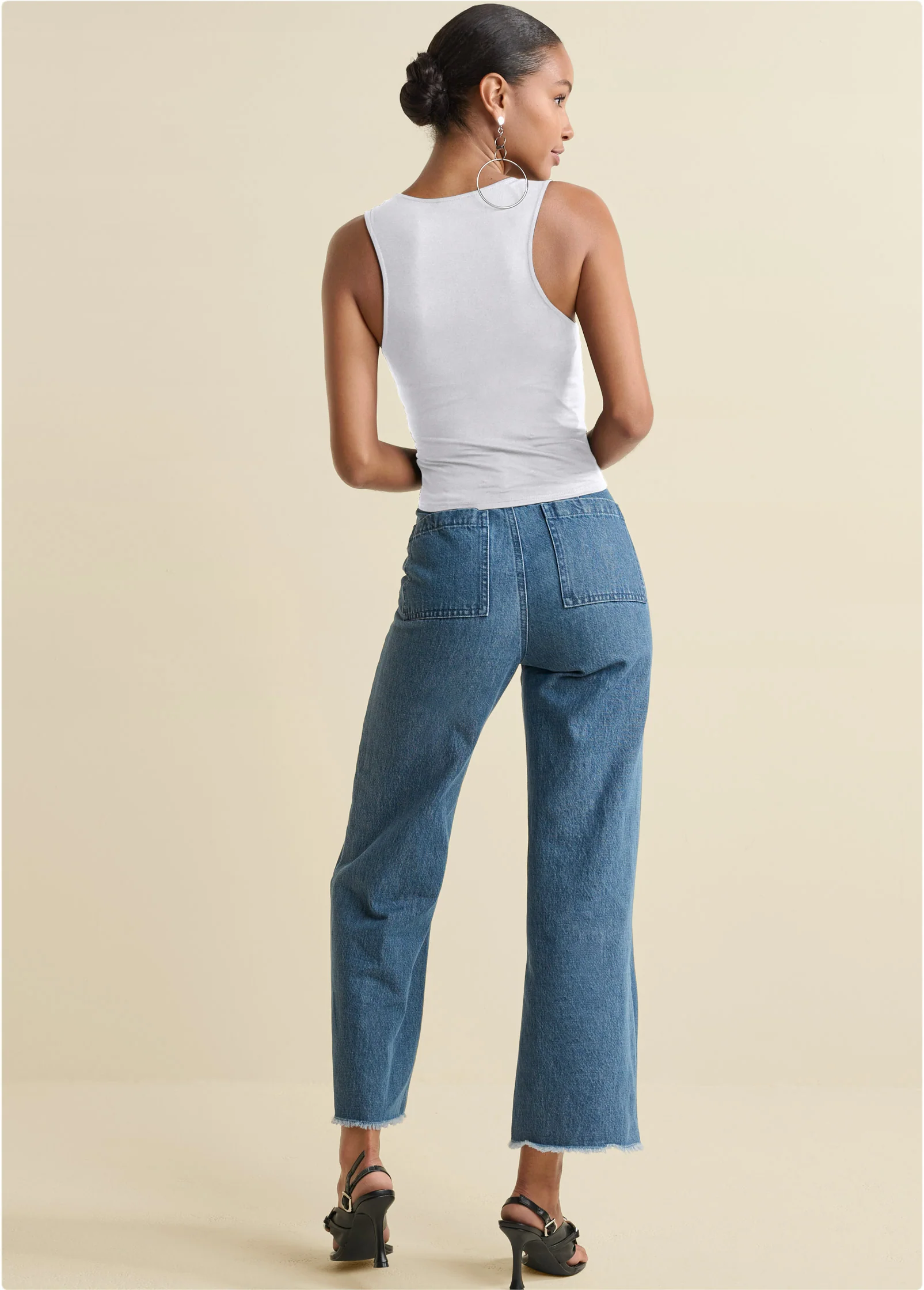 Racerback tank - White