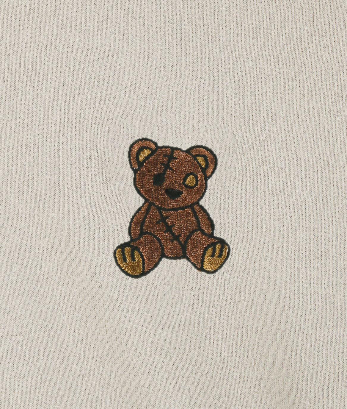 Teddy Bear Embroidered Mens T-Shirt