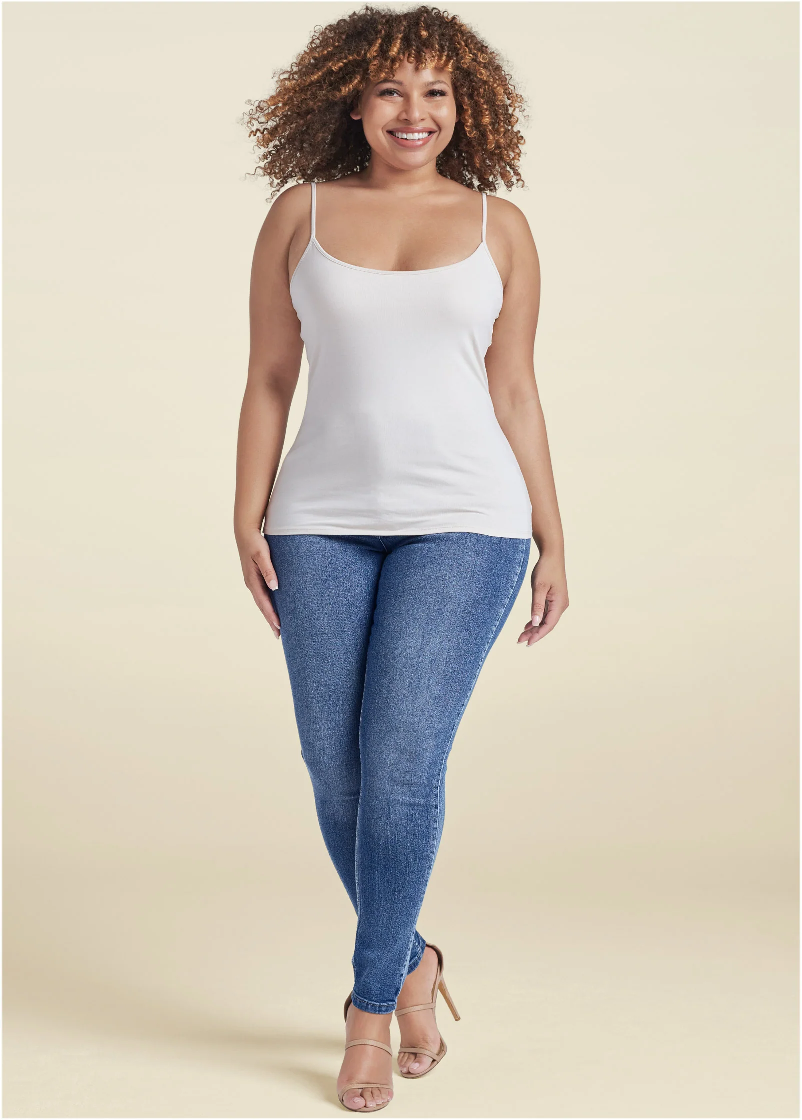 Basic cami two pack - Black & White