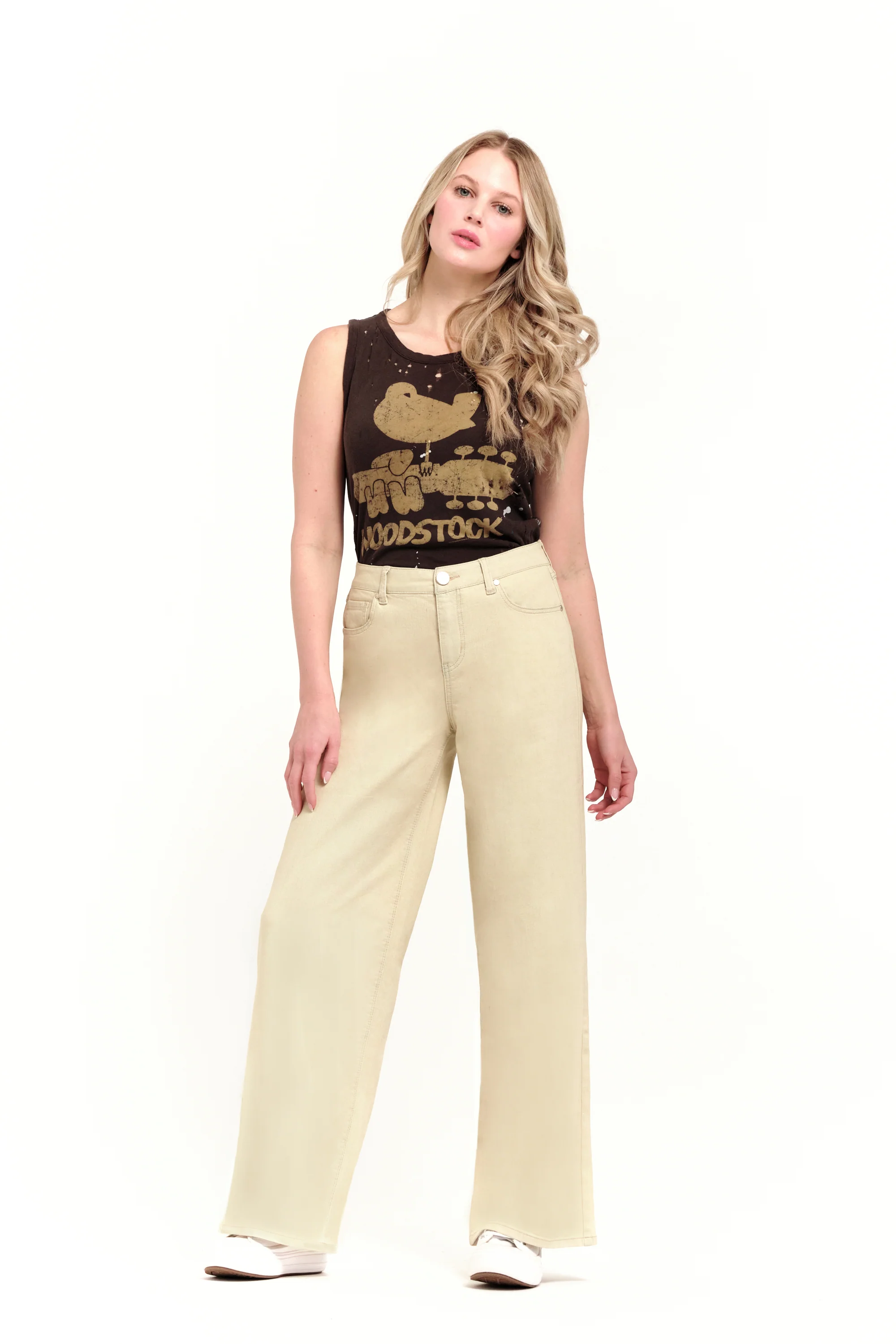 Re:Denim Slim Wide Leg in Holland