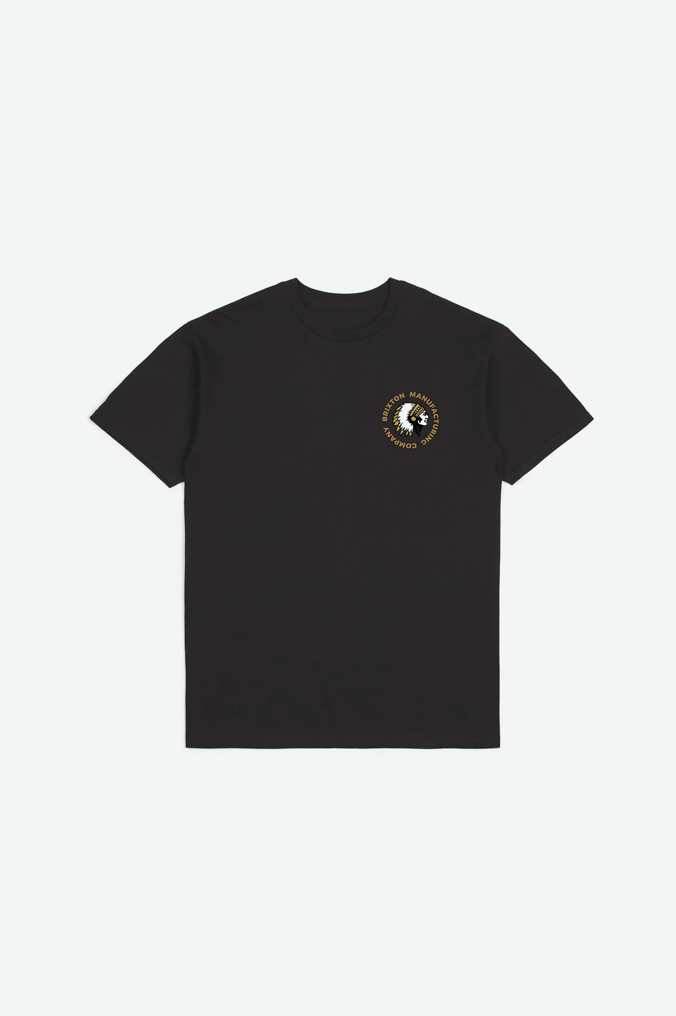 Rival Stamp S/S Standard Tee - Black Garment Dye