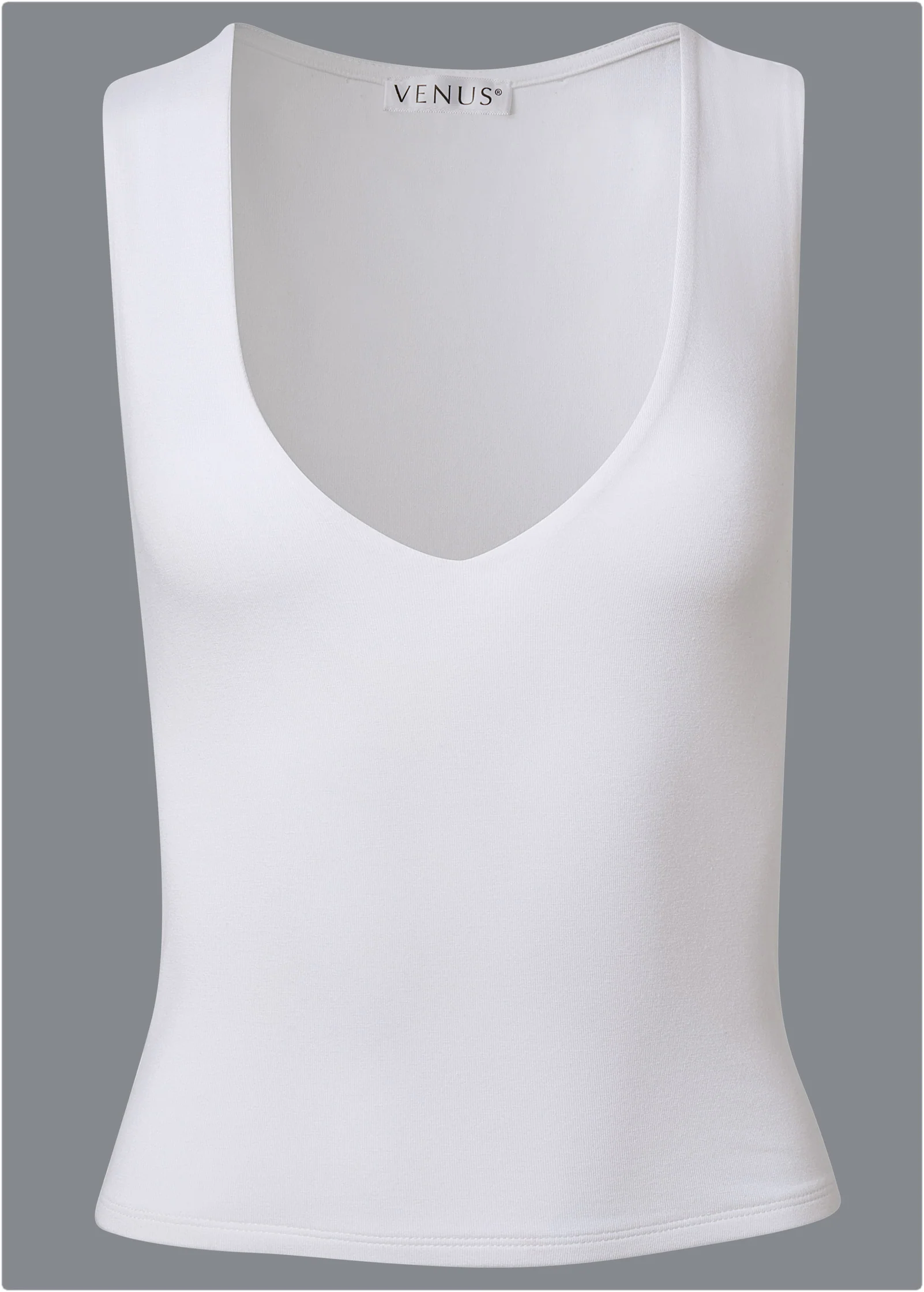 Racerback tank - White