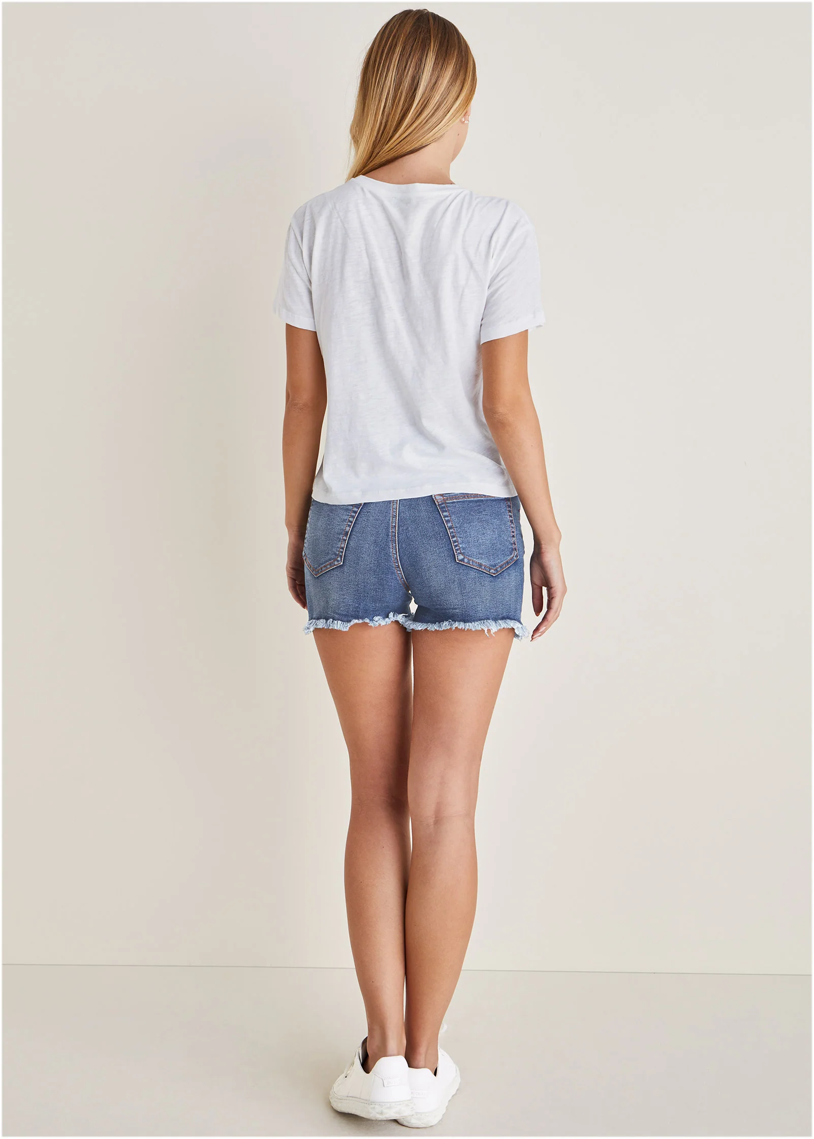 Collegiate Usa Graphic Tee - Off White