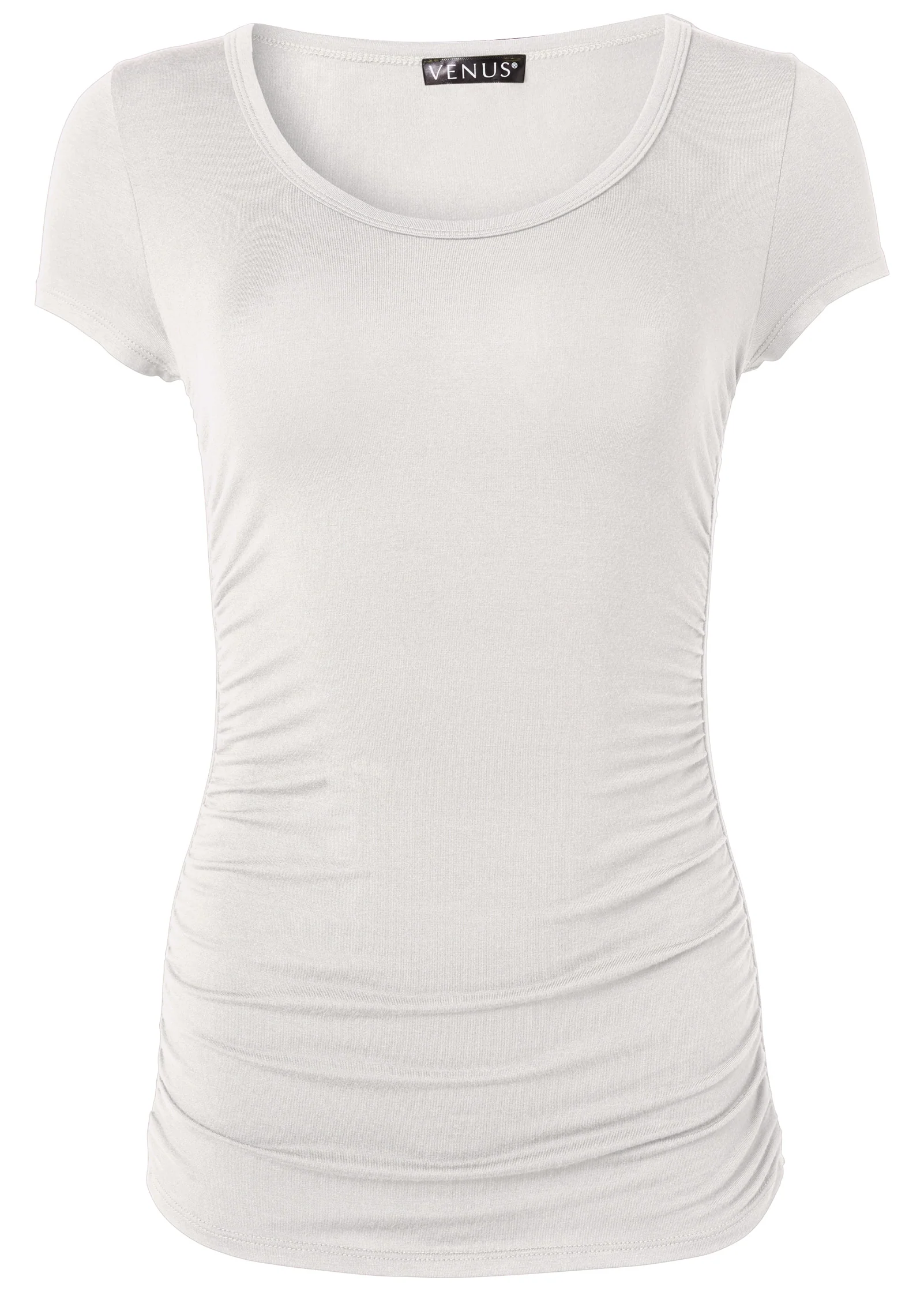 Ruched detail top - Off White