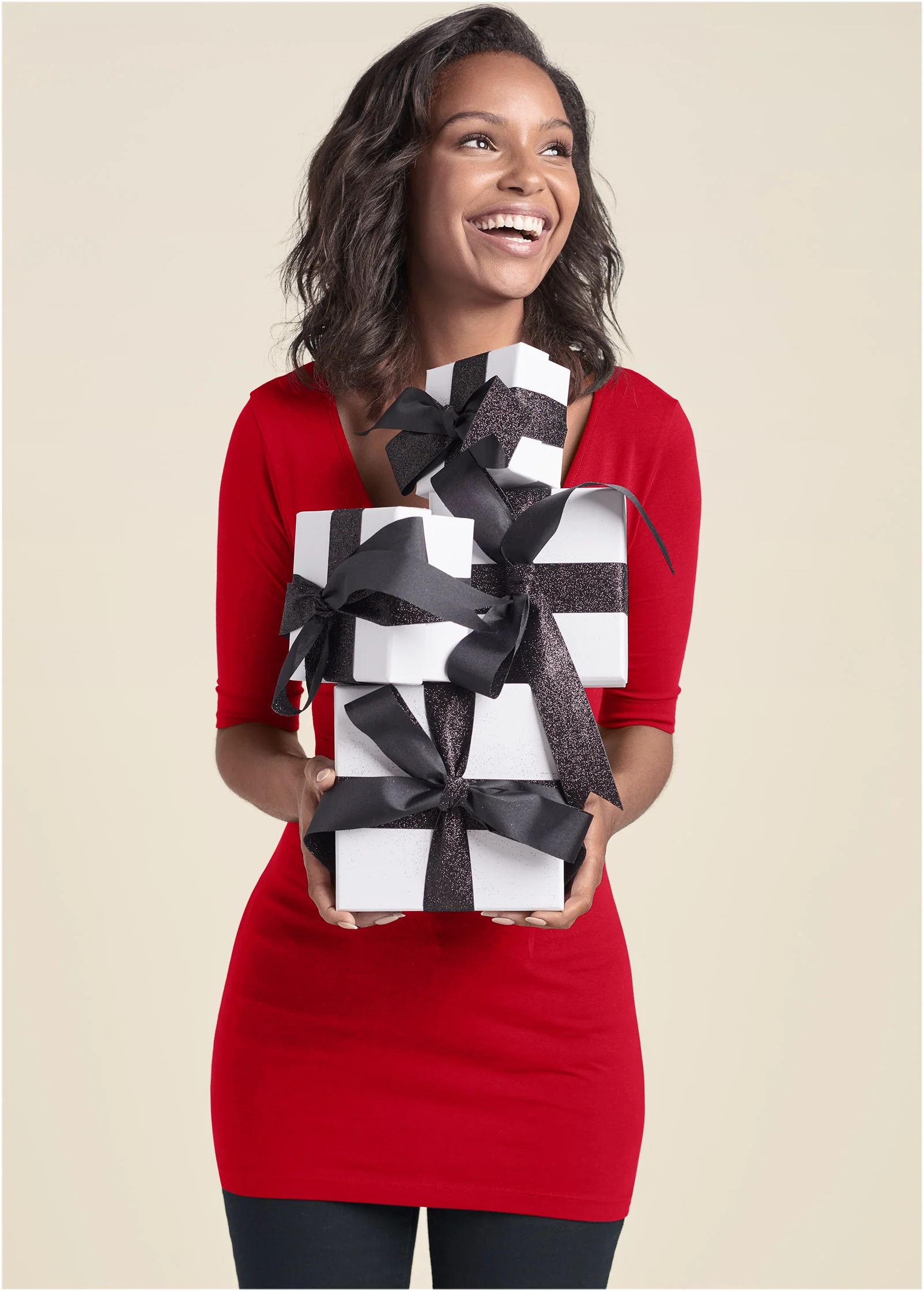 Long and lean tee - Red