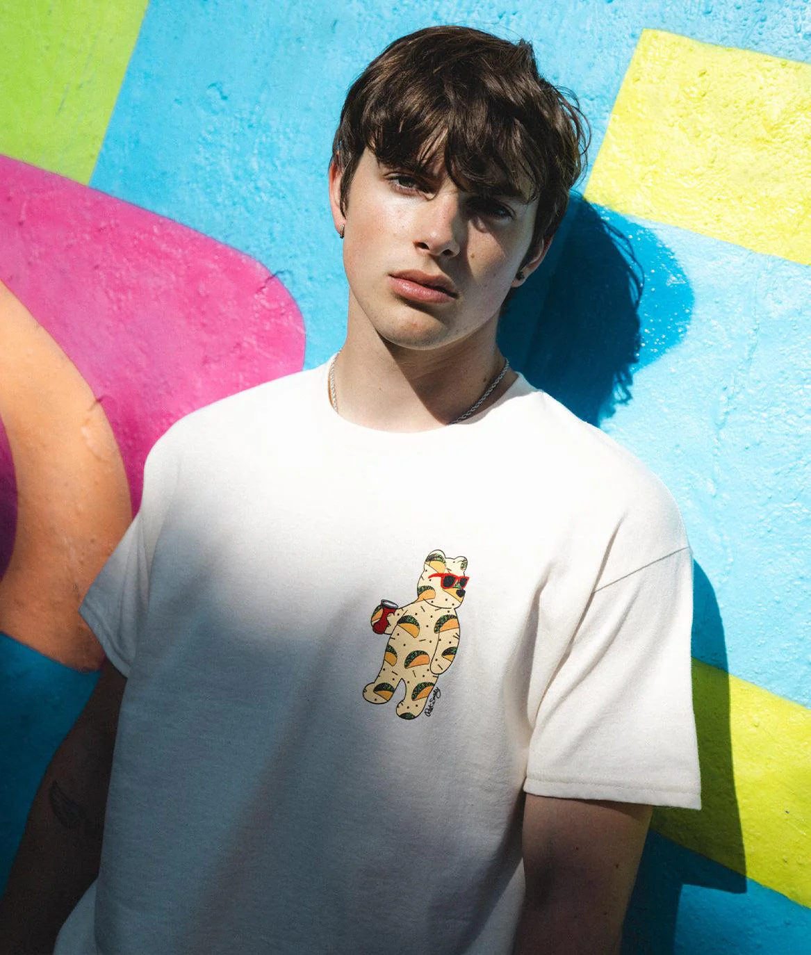 Taco Bear Mens T-Shirt