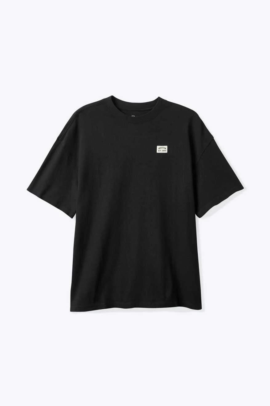 Woodburn Heavyweight Relaxed T-shirt - Black Classic Wash