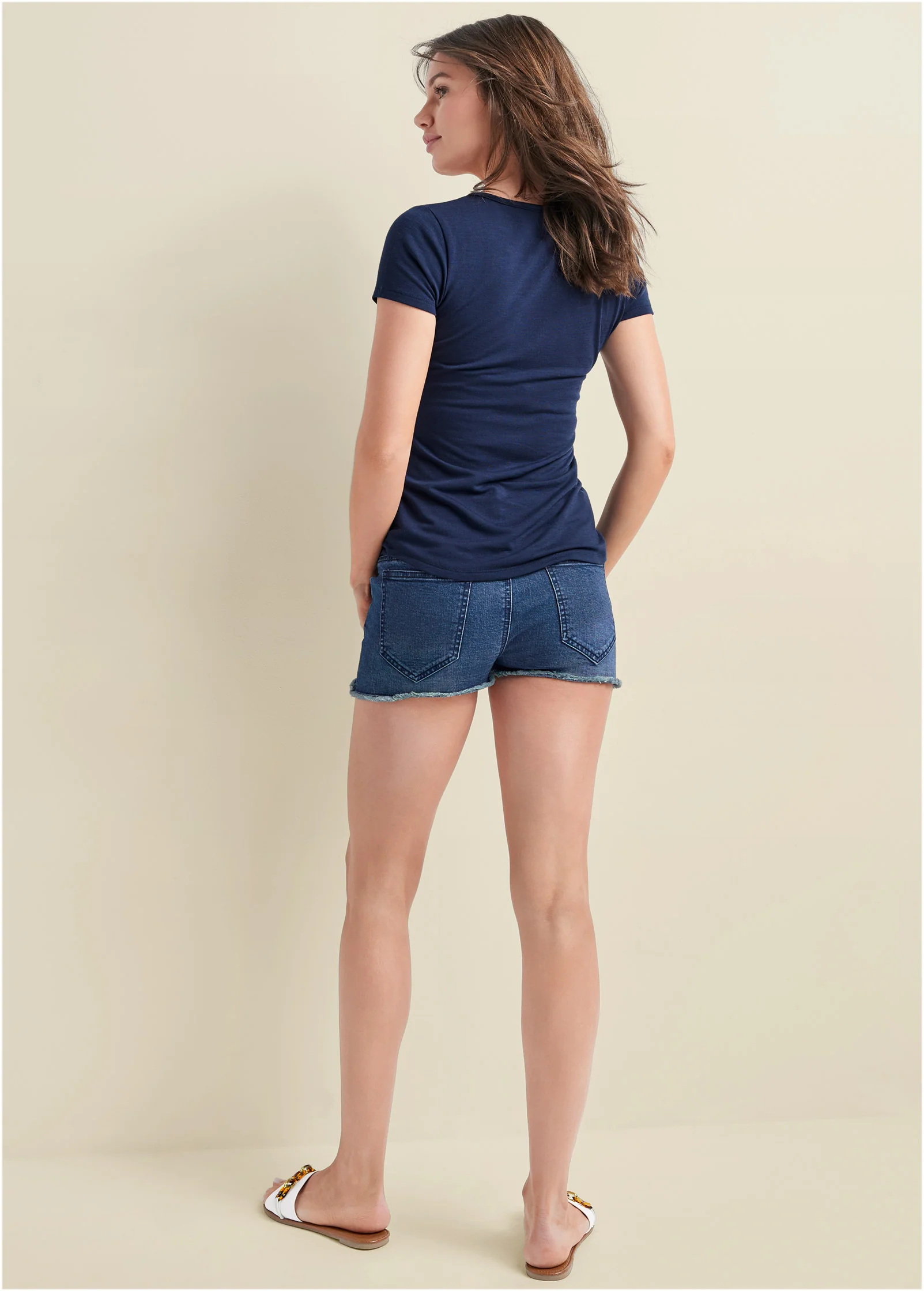 Casual pocket tee - Navy