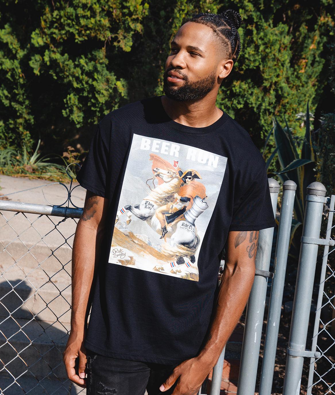 Beer Run Mens T-Shirt