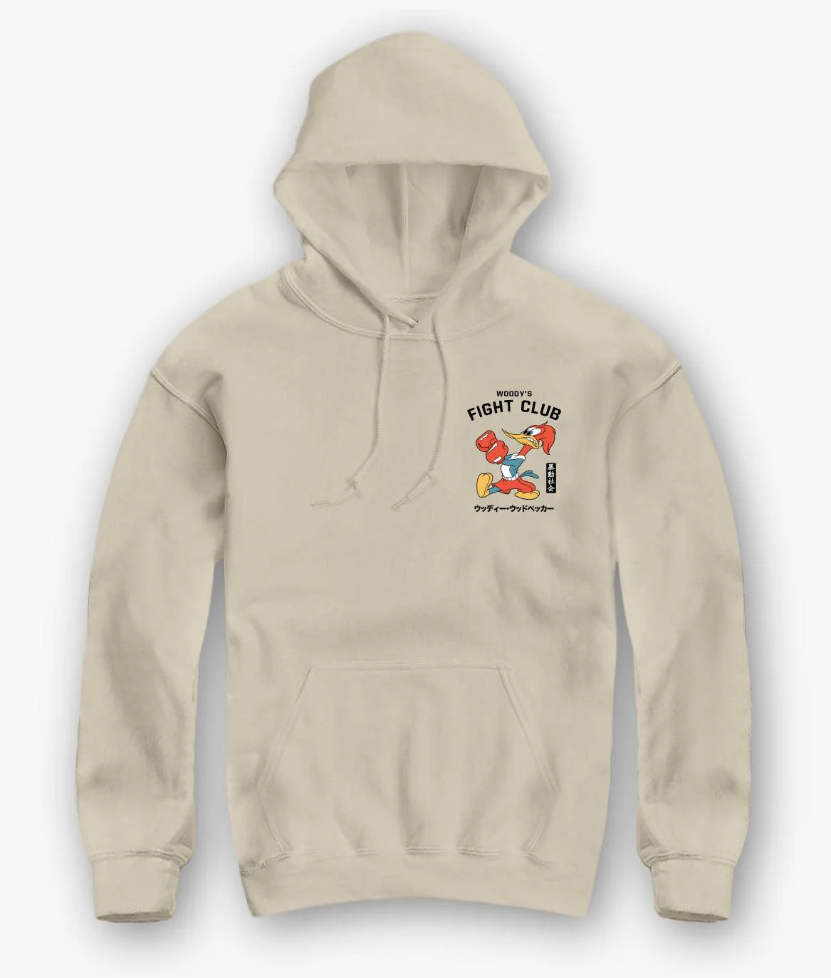 Woody Woodpecker's Fight Club Mens Hoodie