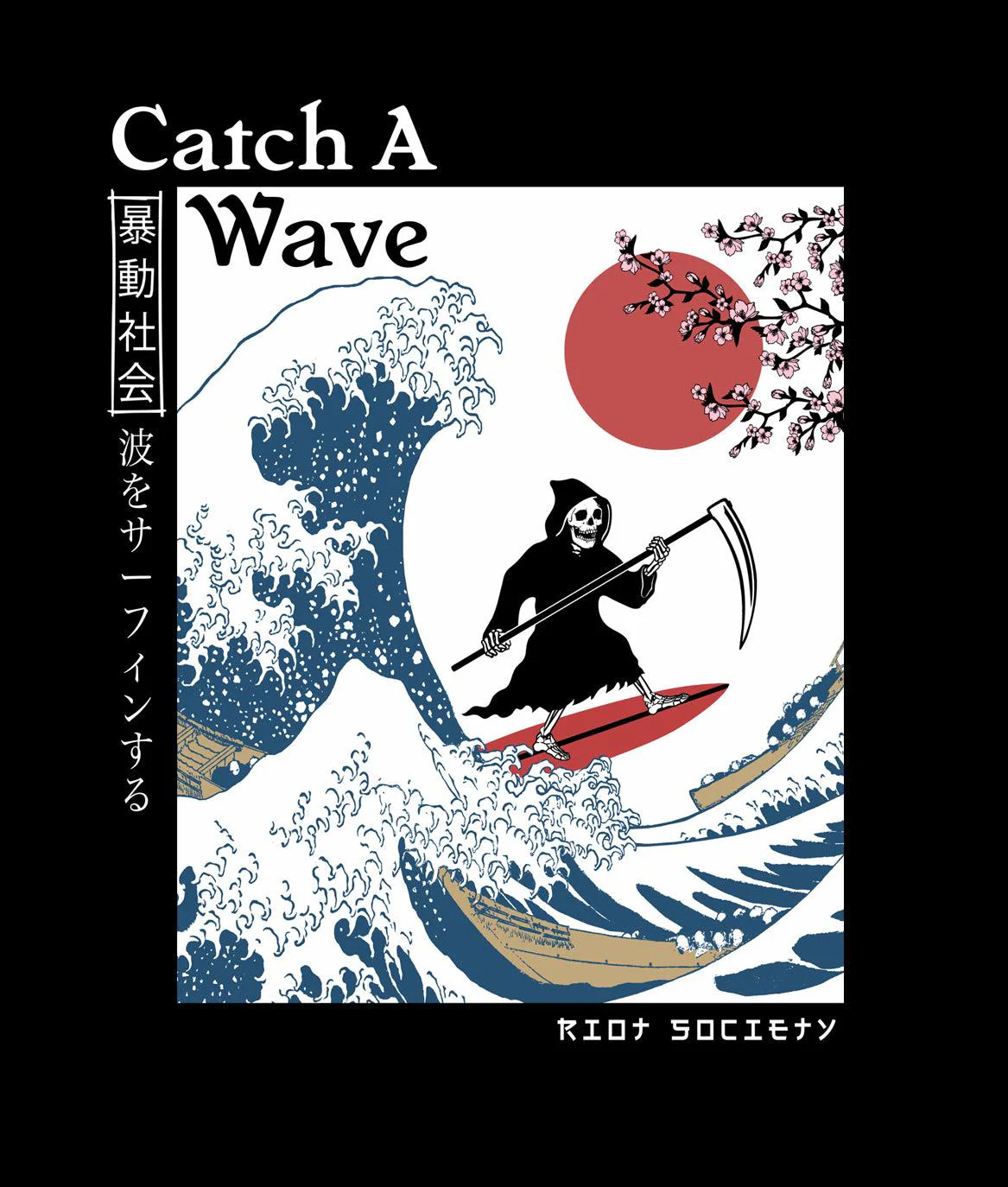 Reaper Wave Rider 2.0 Mens T-Shirt