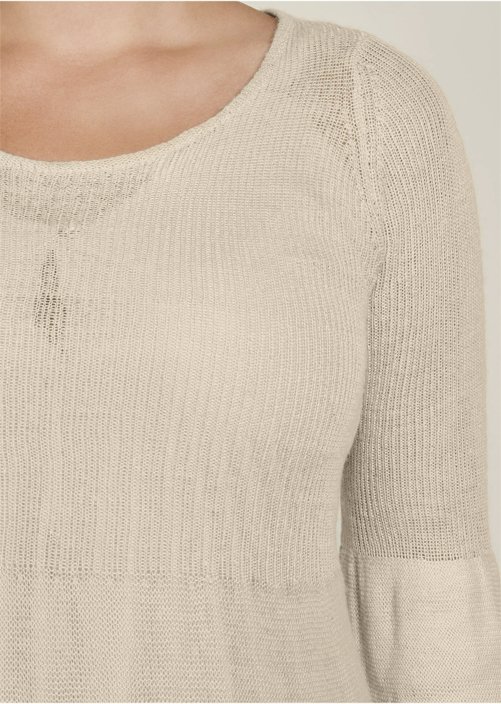 Boho sweater dress - Oatmeal