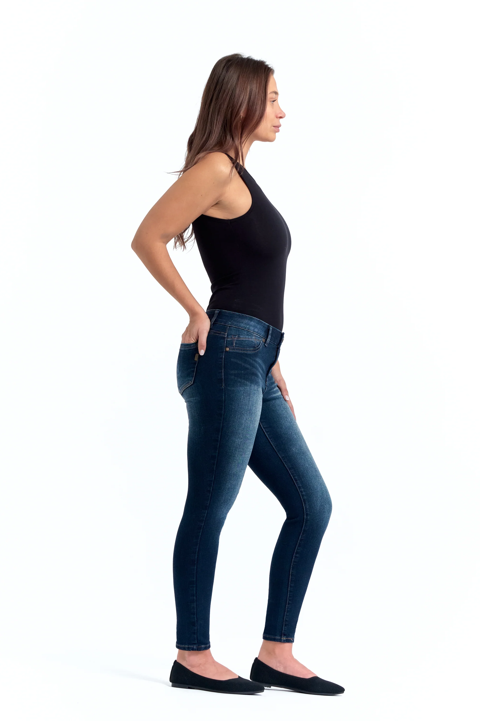 Tummy Control Ankle Skinny in Raquel