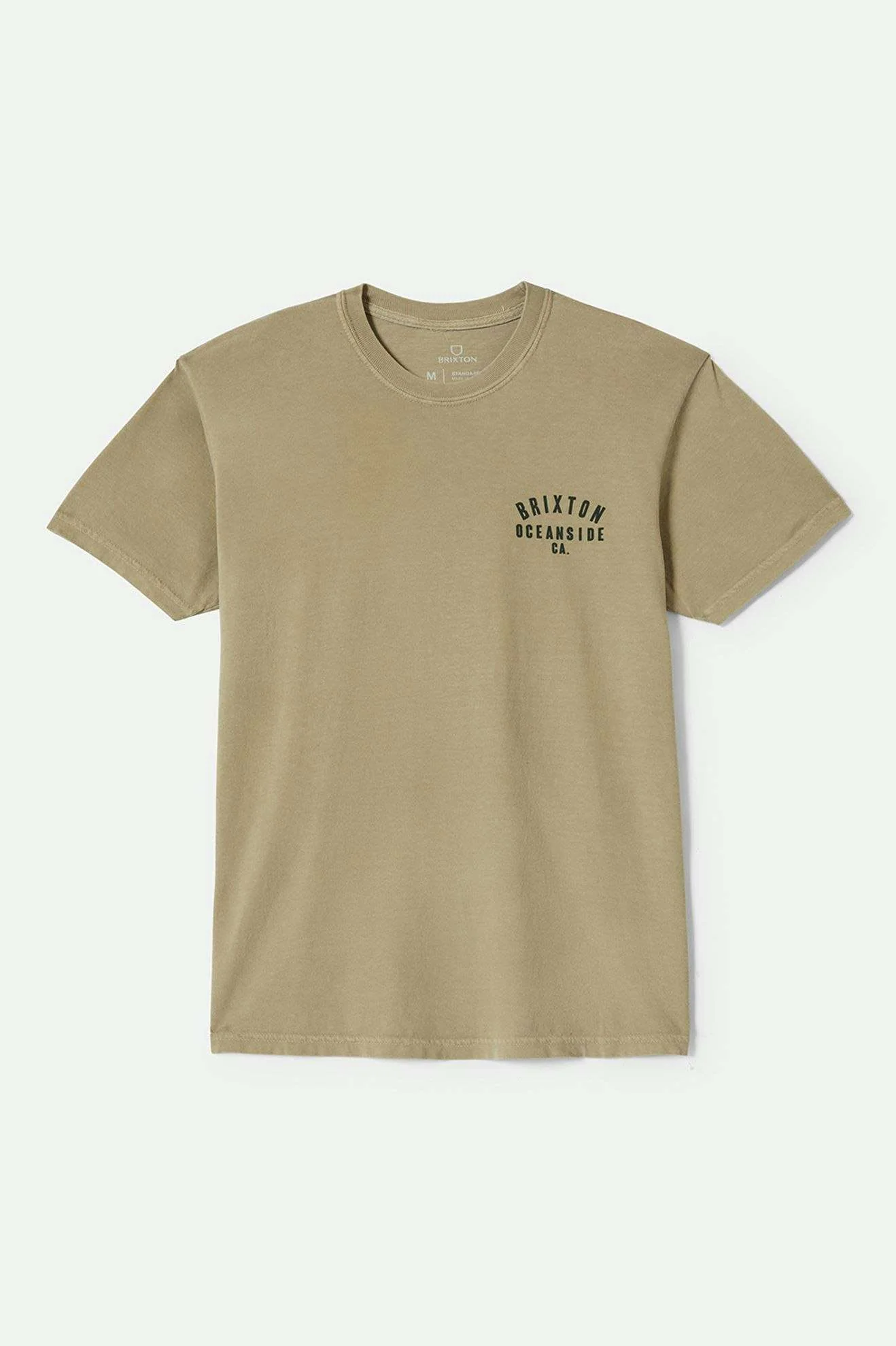 Woodburn Oceanside S/S Standard T-Shirt - Khaki/Dark Green