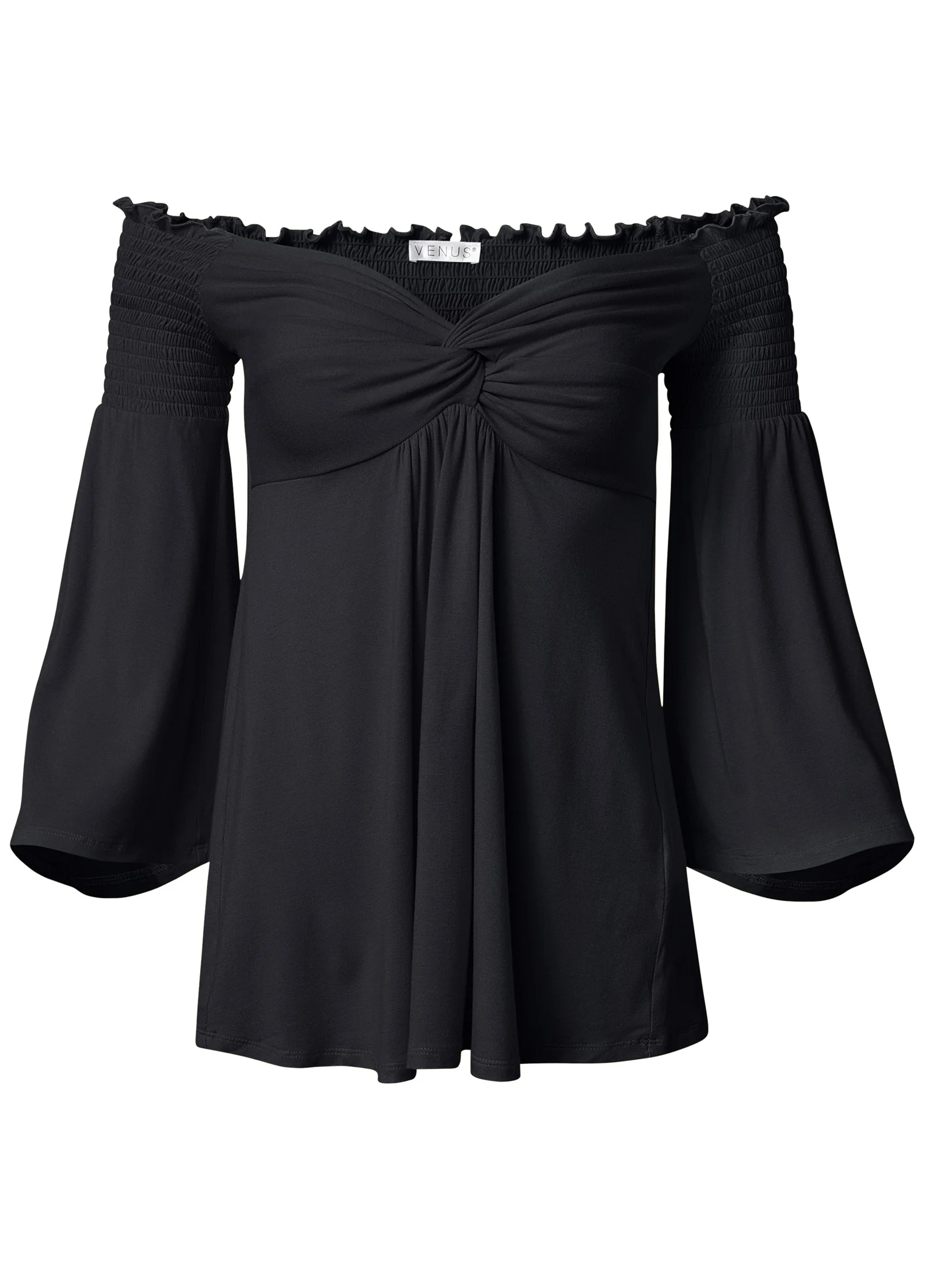 Off-the-shoulder top - Black