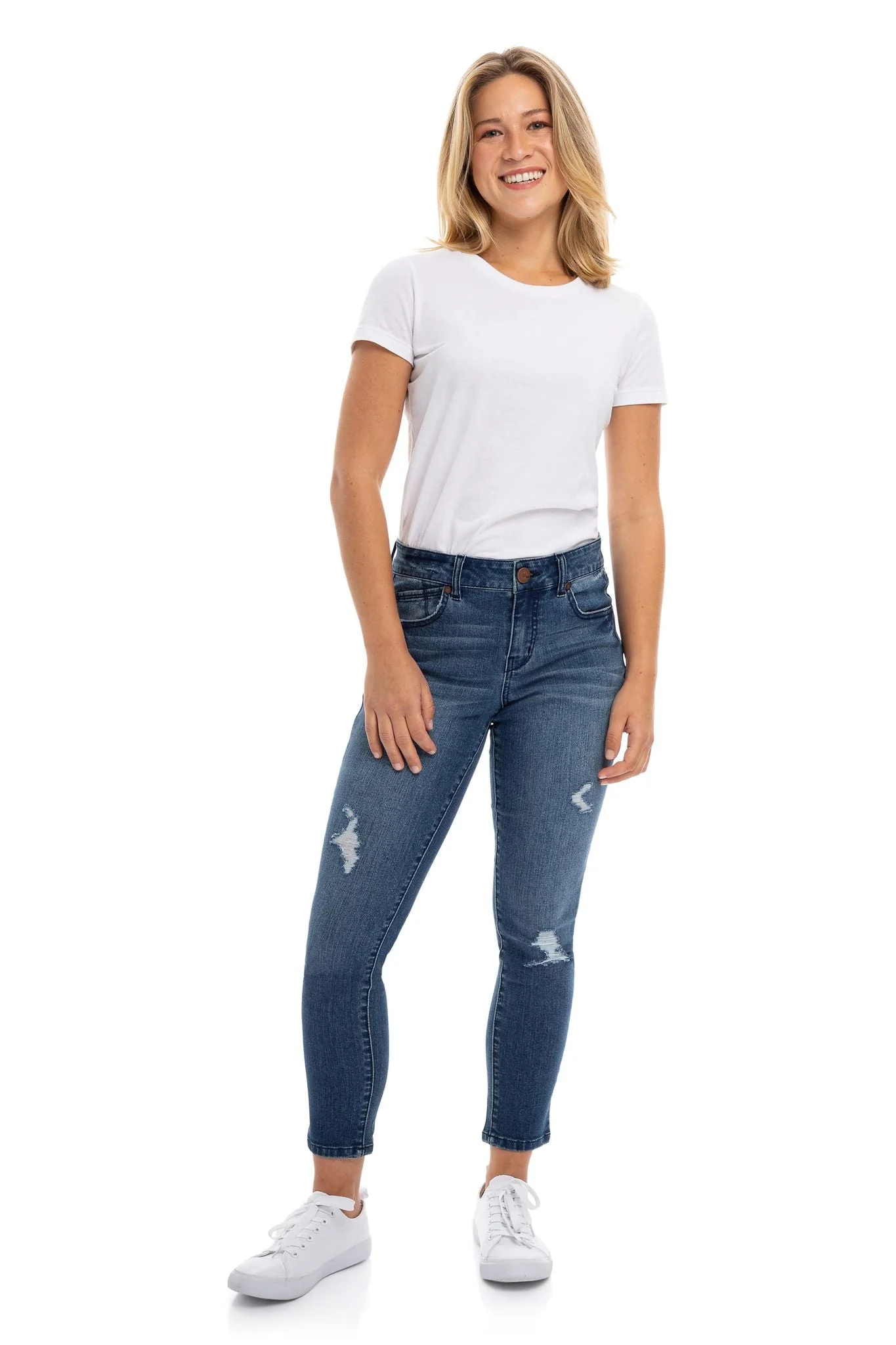 Petite Re:Denim Skinny In Gerad