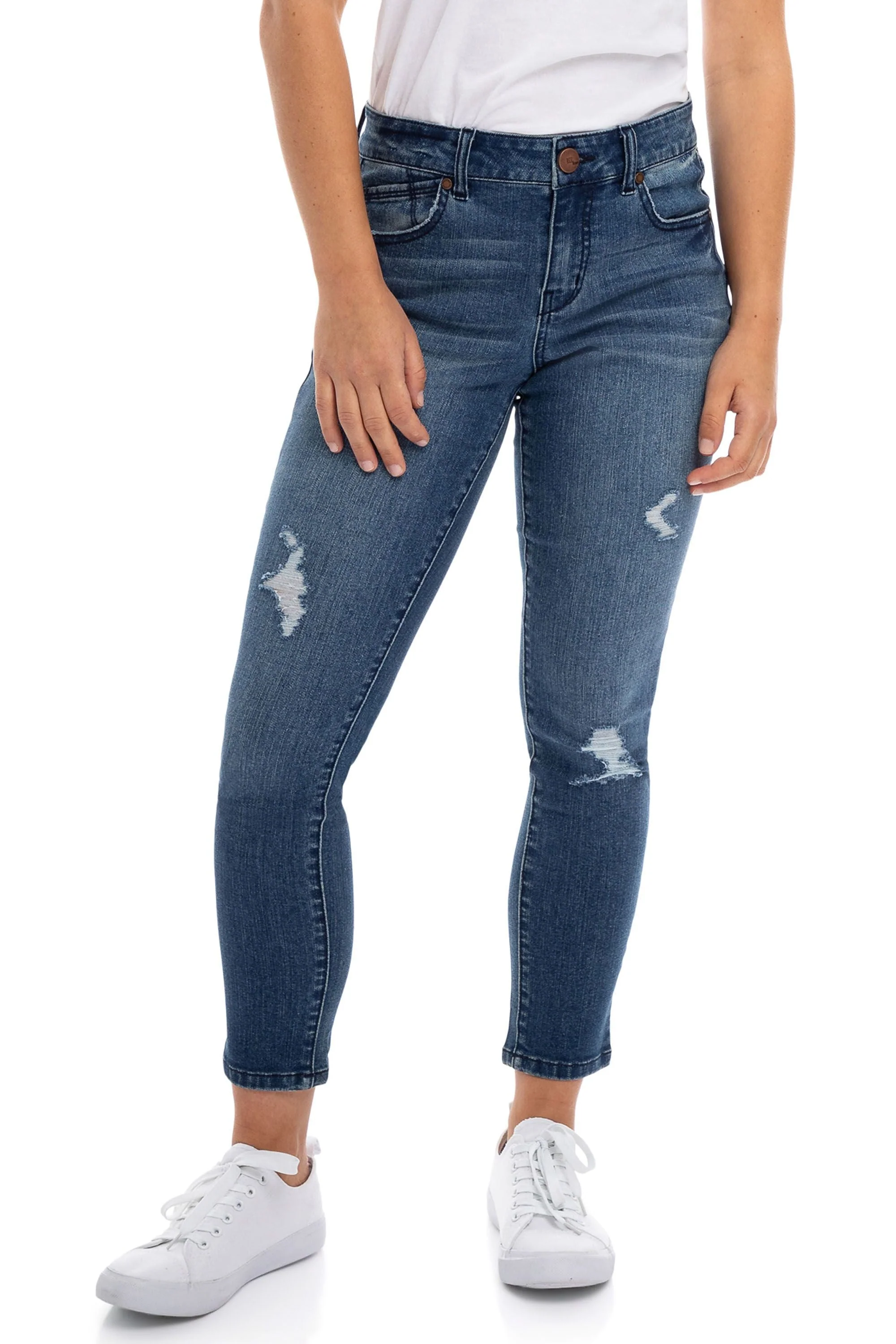 Petite Re:Denim Skinny In Gerad