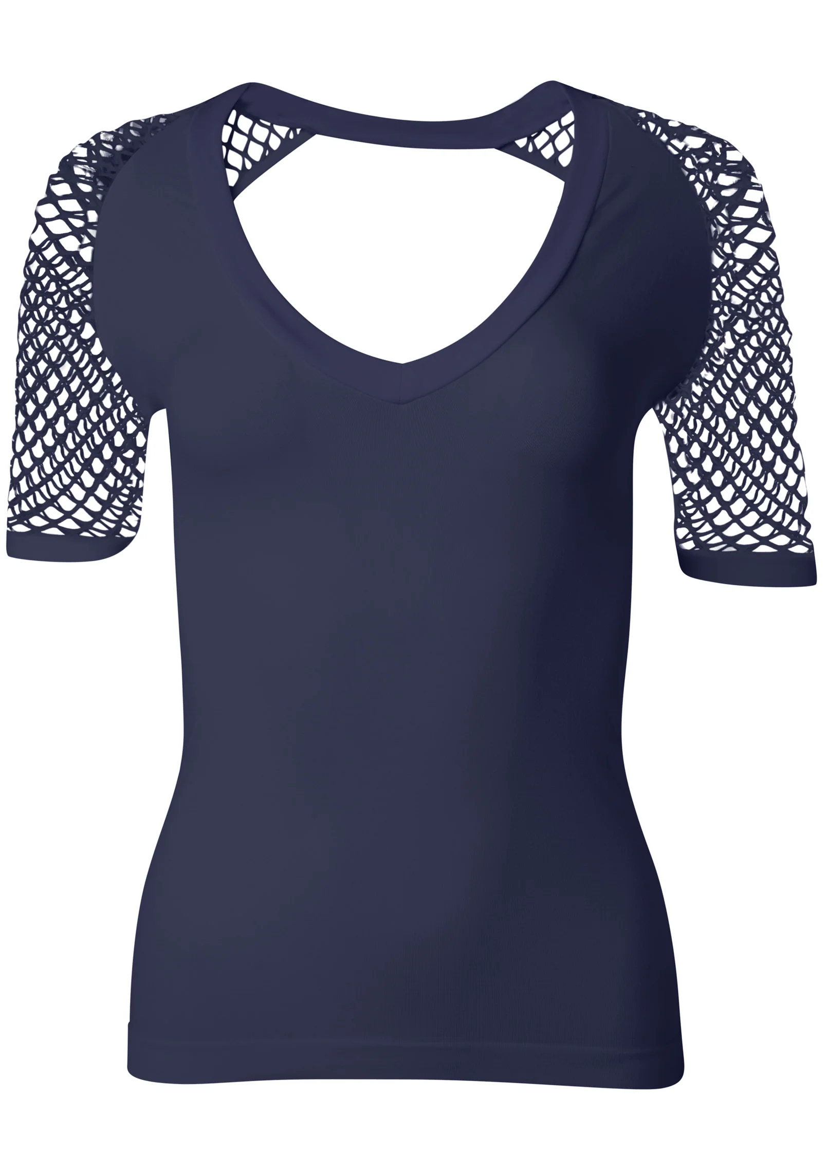 Second skin seamless top - Navy