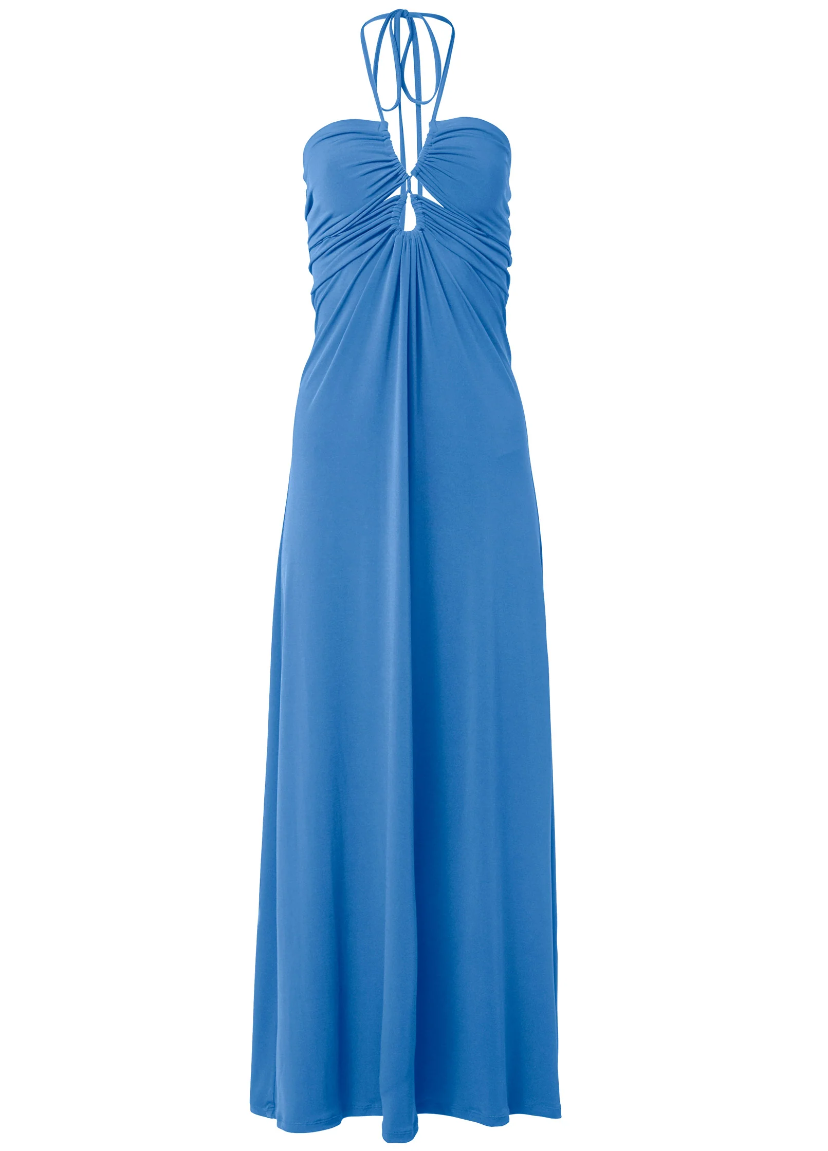 Convertible maxi dress - Blue