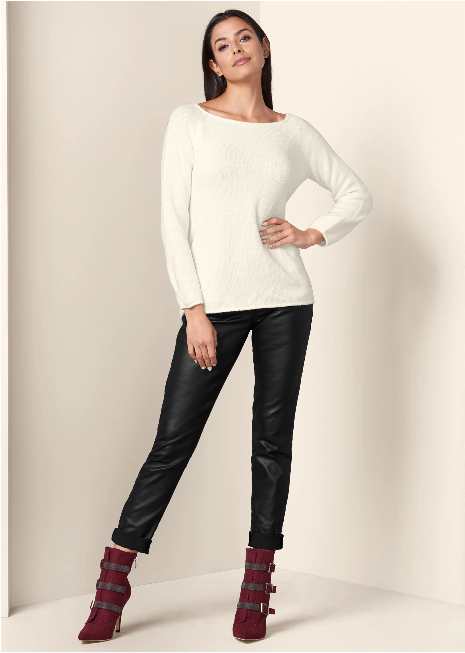 Bow detail sweater - Off White