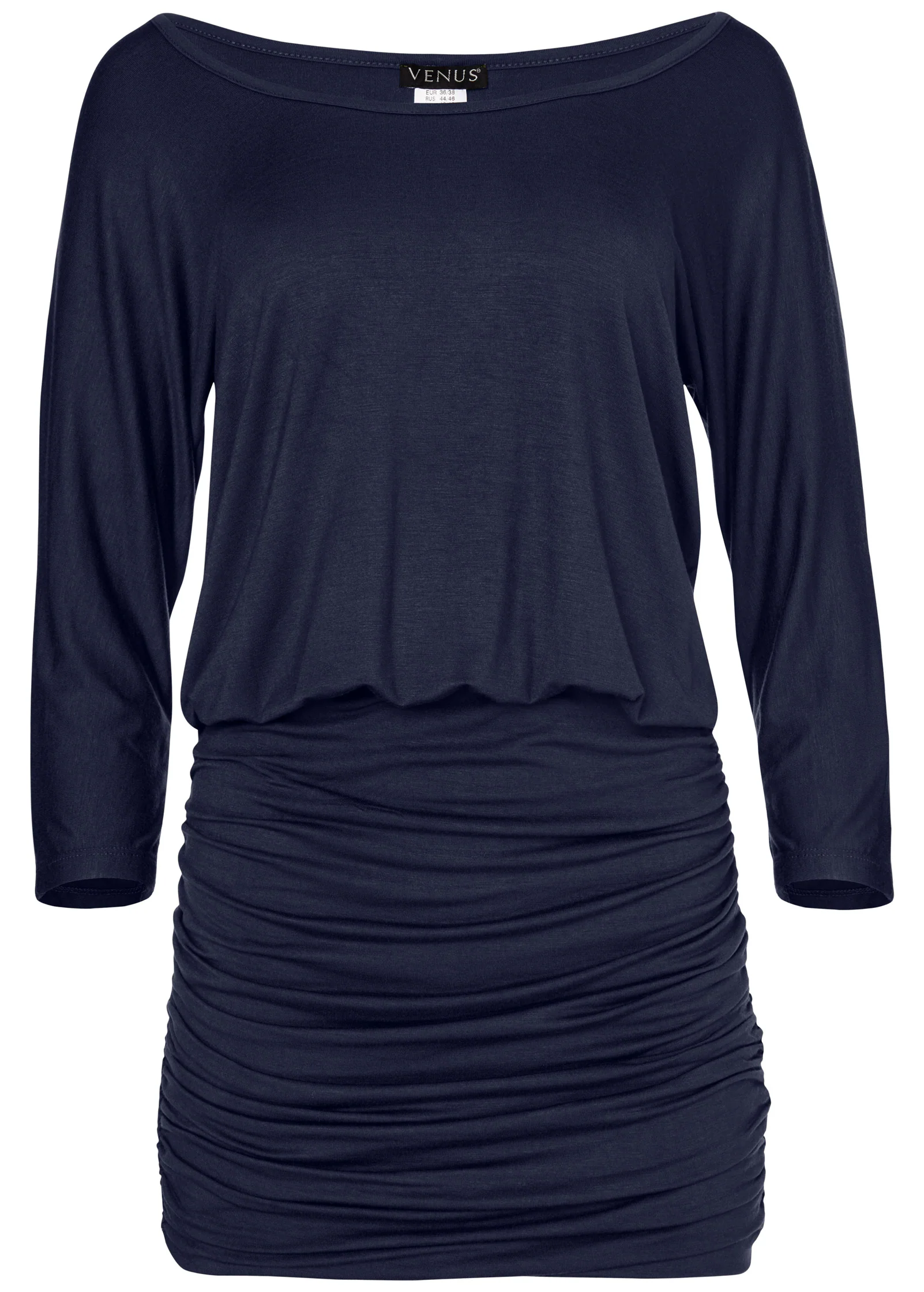 Ruched detail dress - Navy