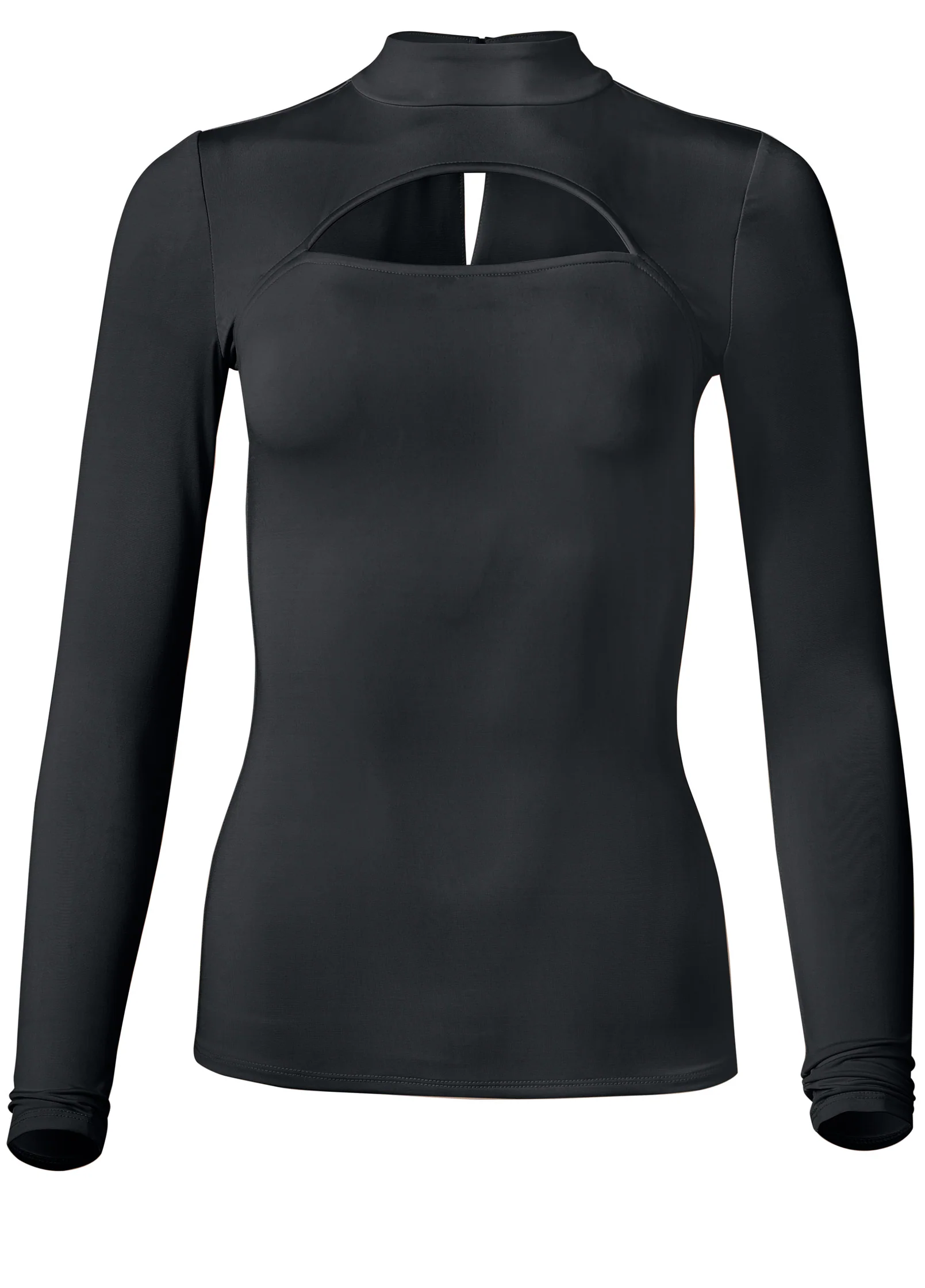 Shape Embrace keyhole top - Black