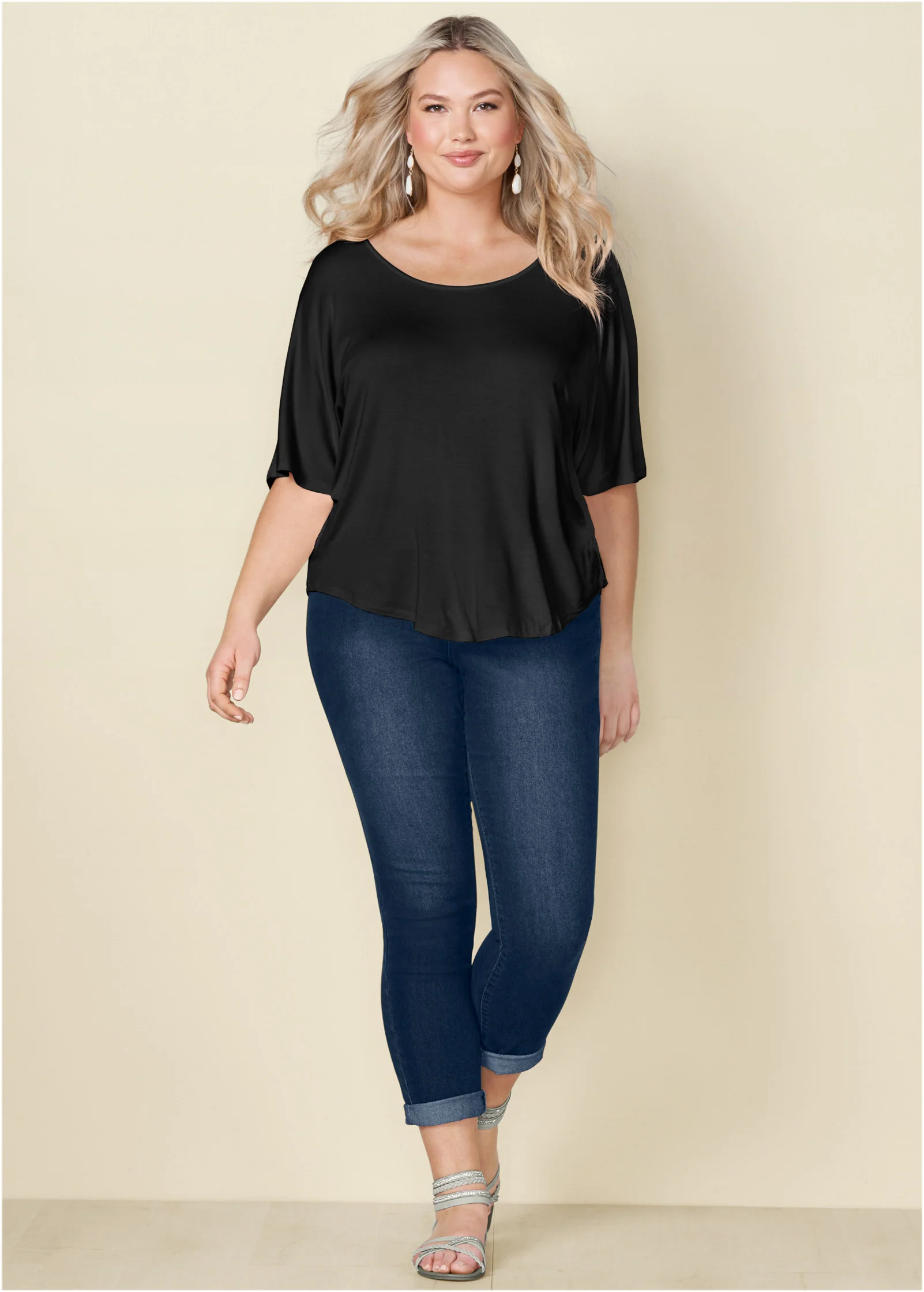 Racerback basic top - Black