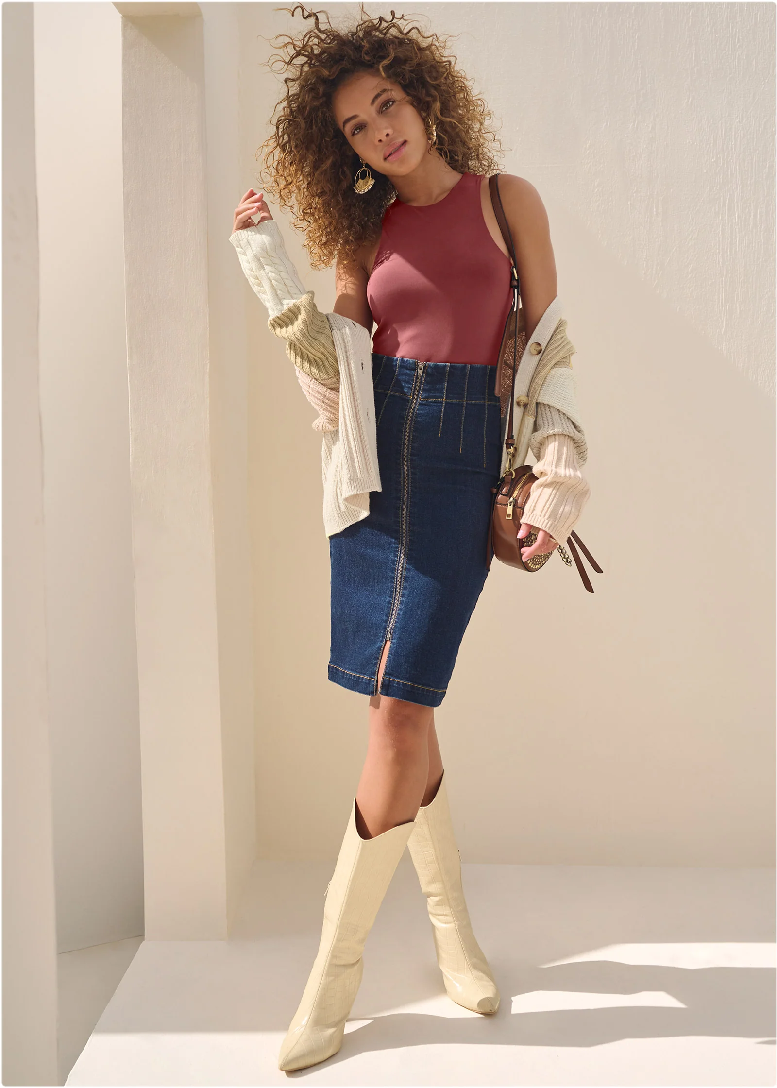 Shape Embrace bodysuit - Auburn