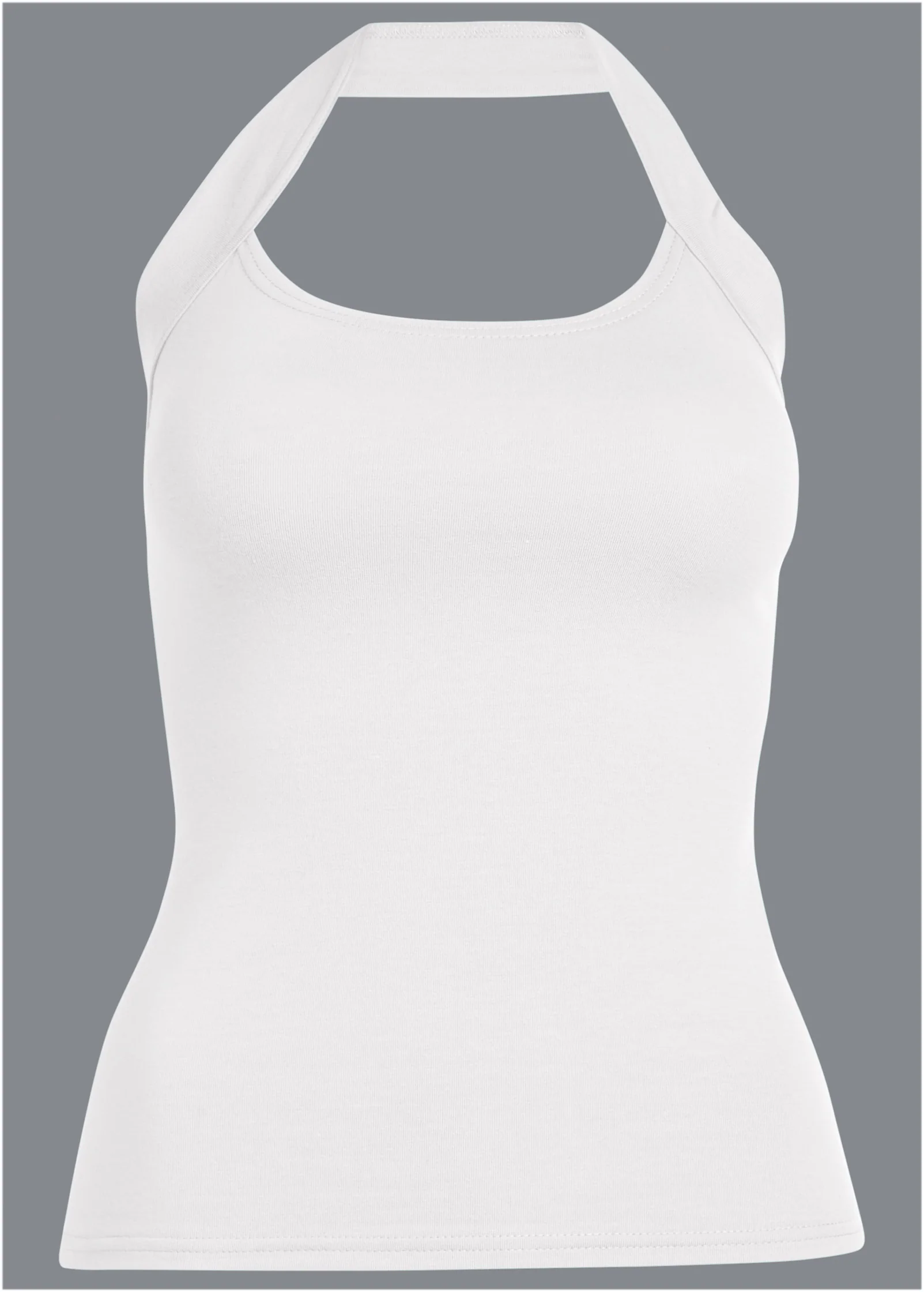 Easy halter top - White