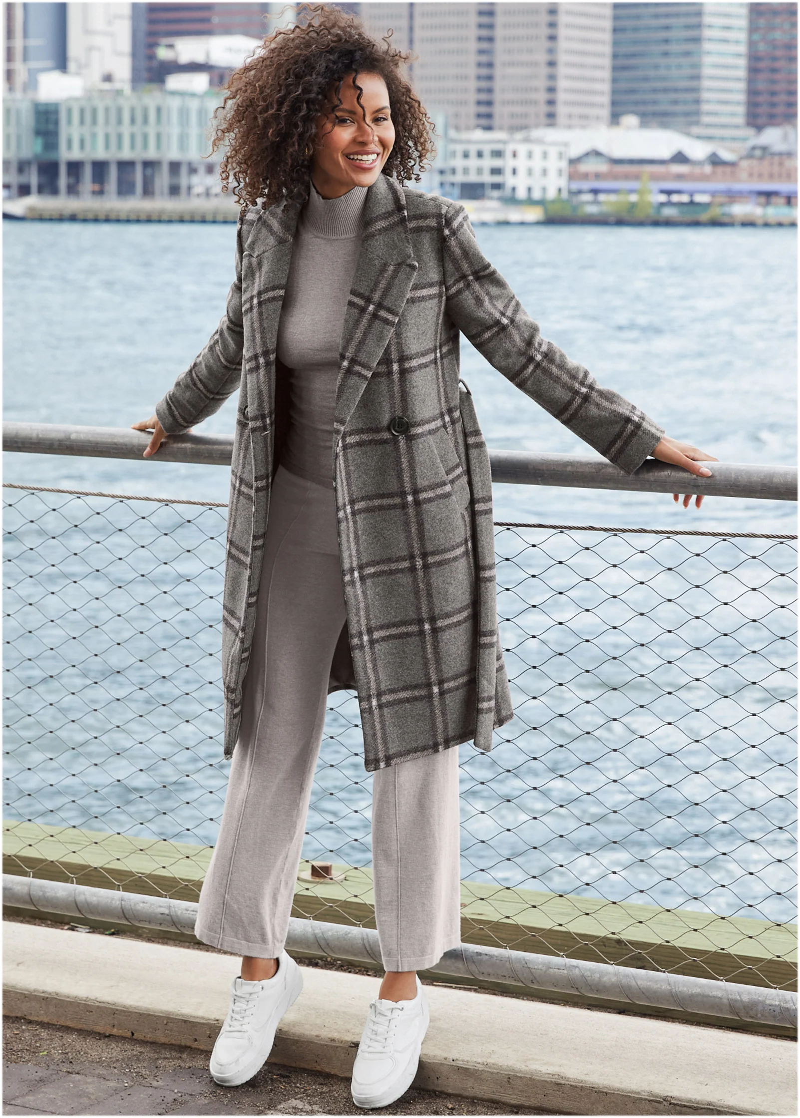 Turtleneck Sweater - Heather Grey