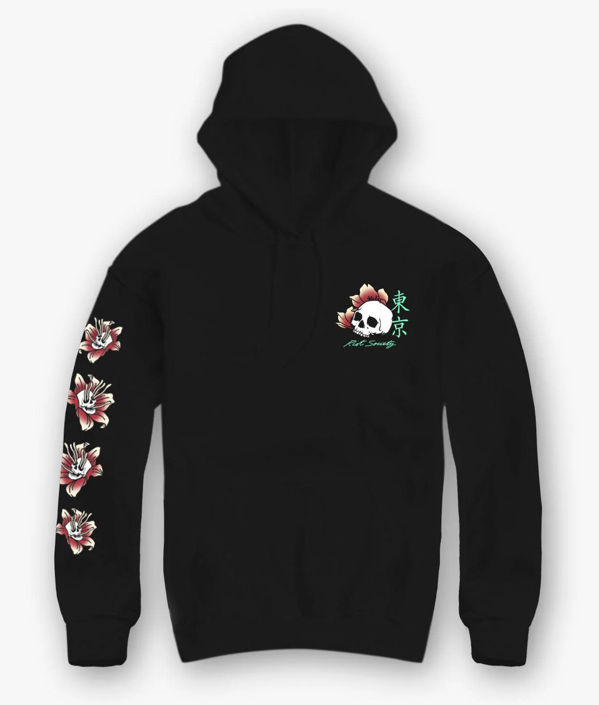 Japan Koi Tattoo Mens Hoodie