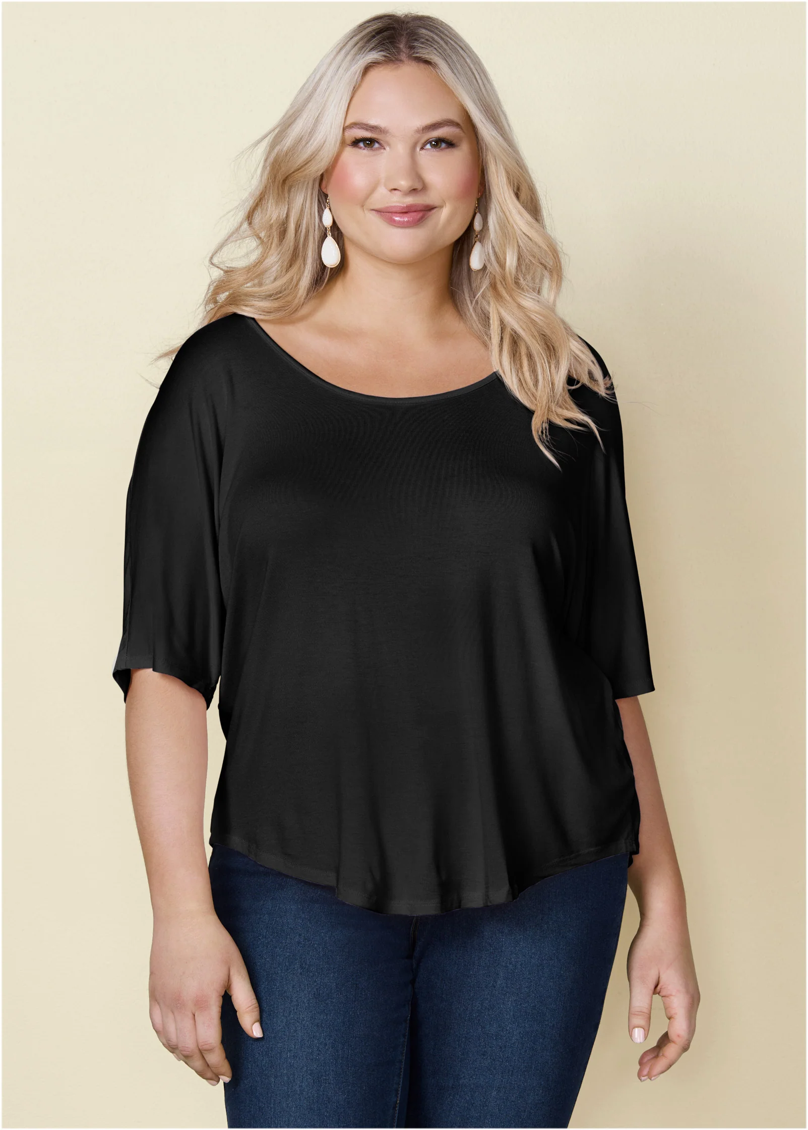 Racerback basic top - Black