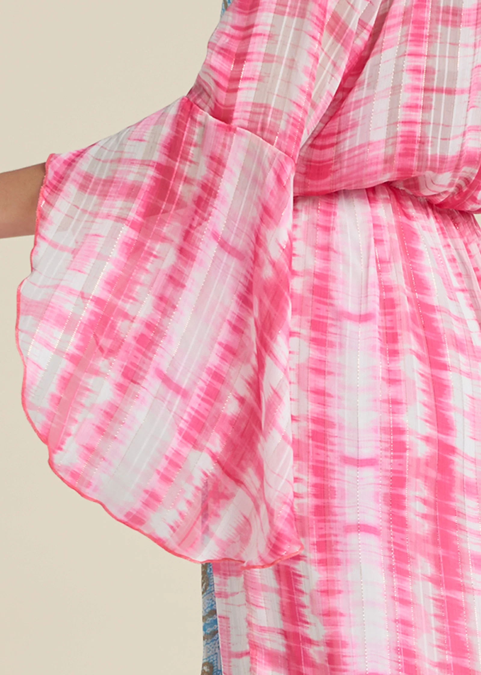 Printed maxi dress - Pink Multi