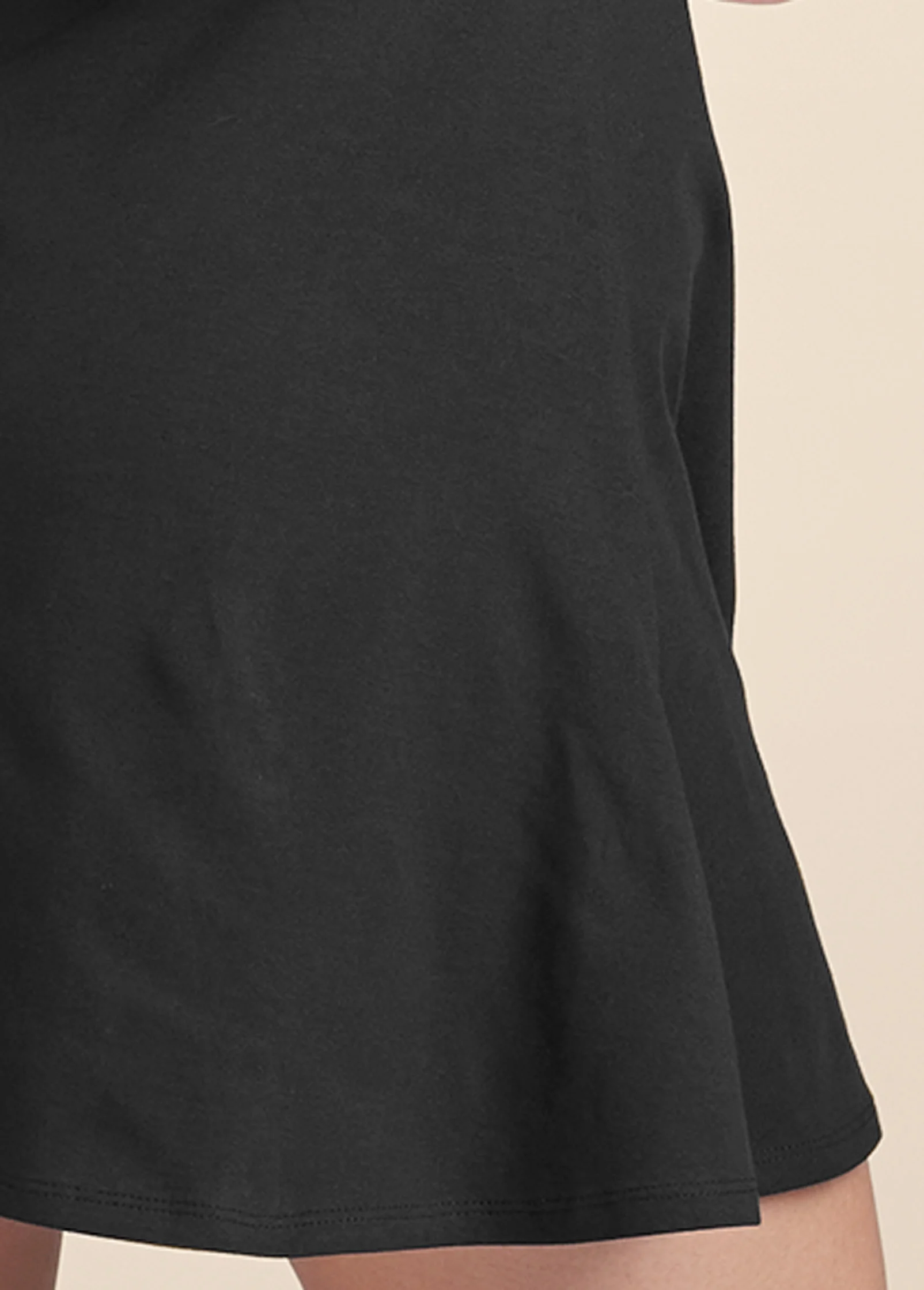 Fit and flare dress - Black