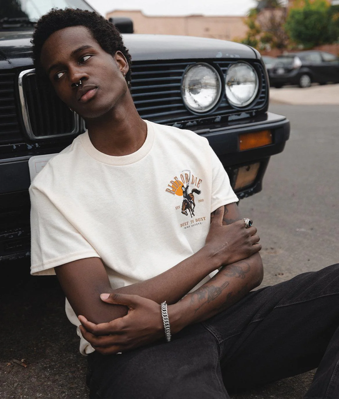 Ride or Die Reaper Mens T-Shirt