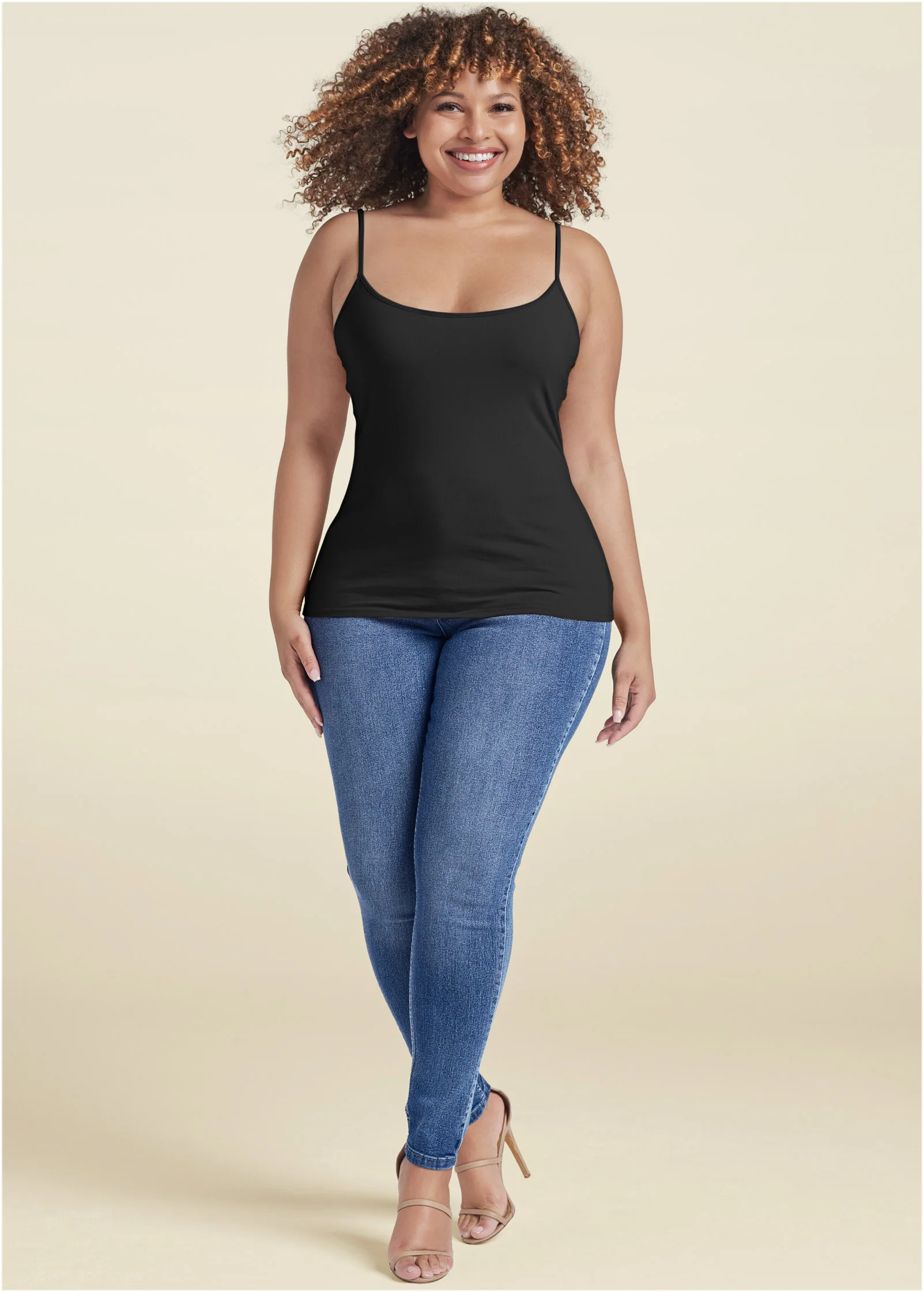 Basic cami two pack - Black & White