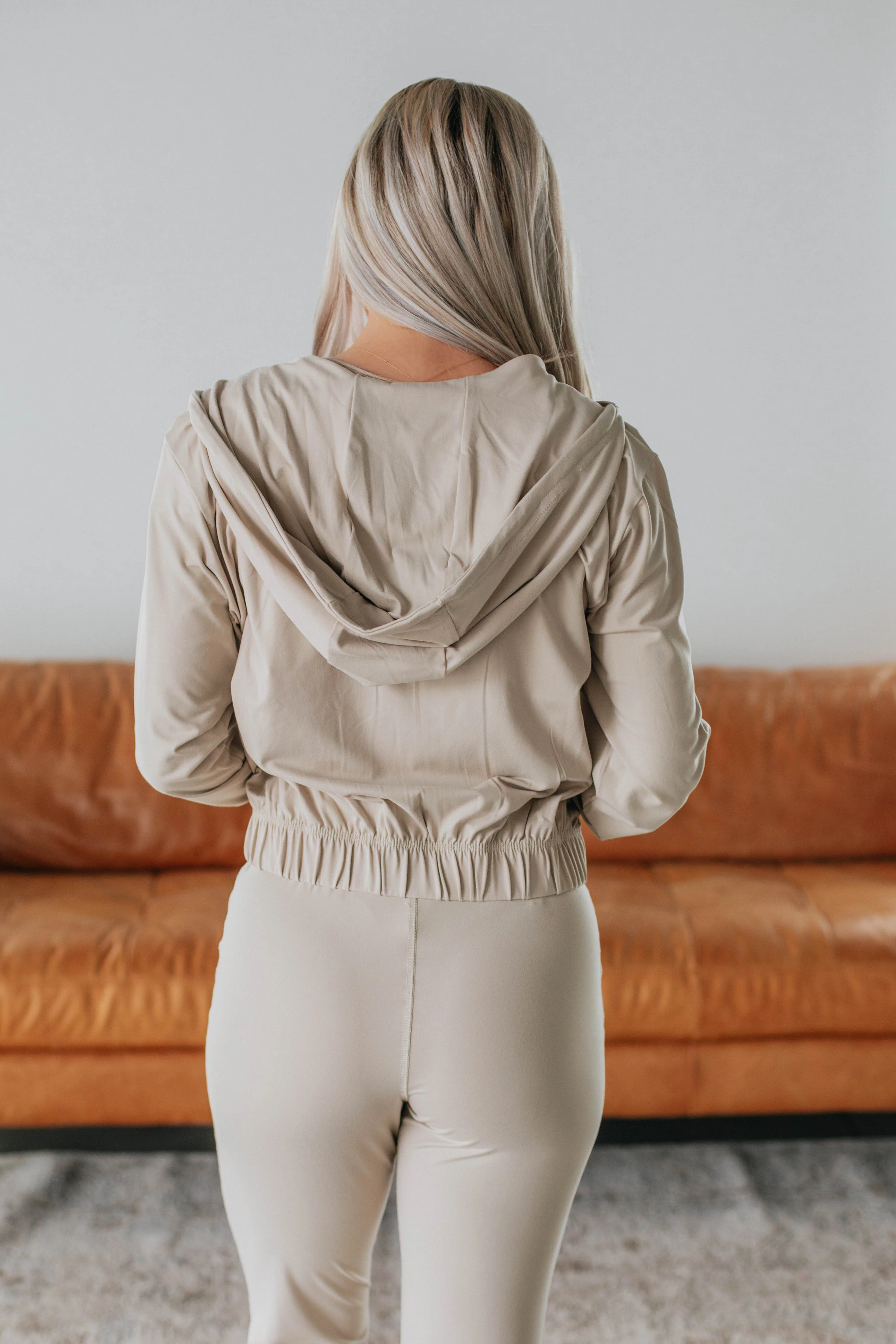 Lynnea Zip-Up Jacket - Natural