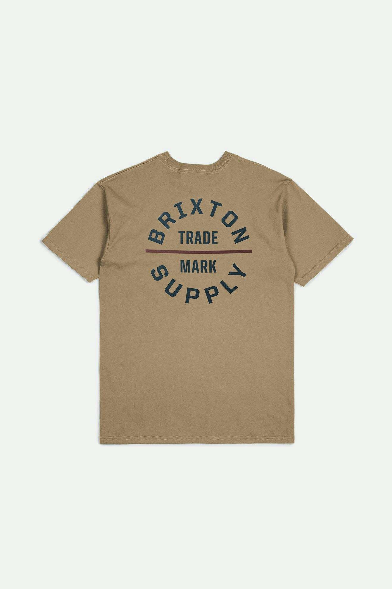 Oath V S/S Standard T-Shirt - Tiger's Eye/Navy/Mahogany