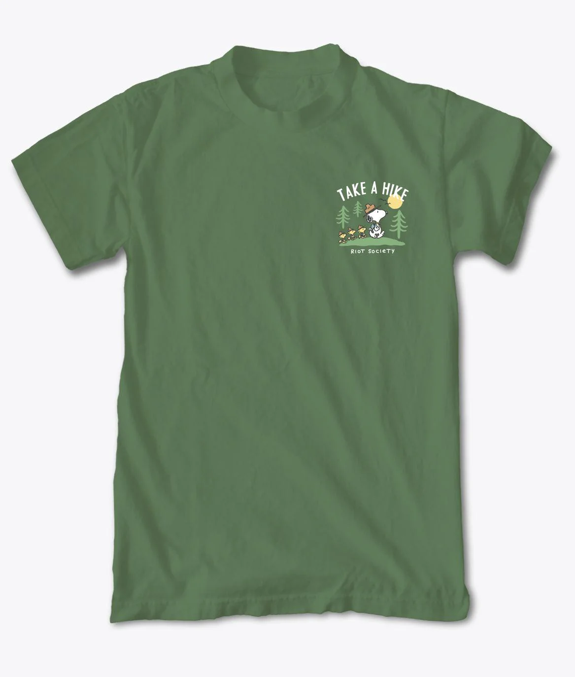 Peanuts Snoopy Take a Hike Mens T-Shirt
