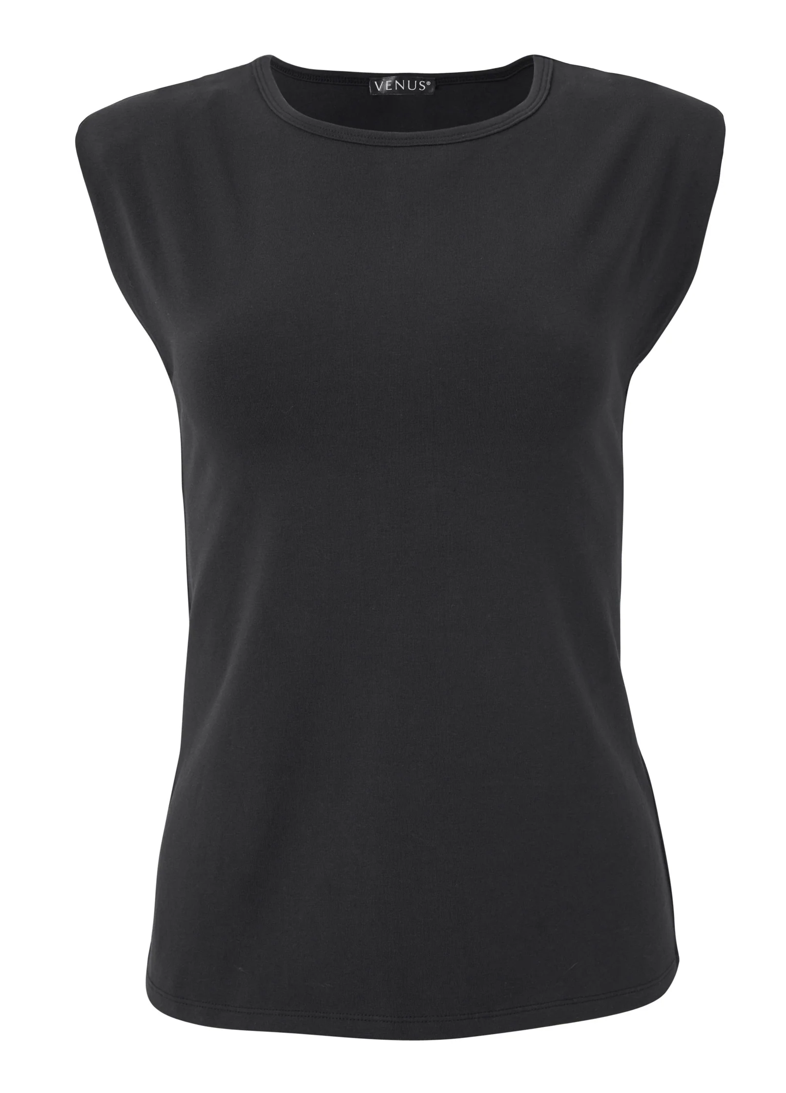 Sleeveless top - Black