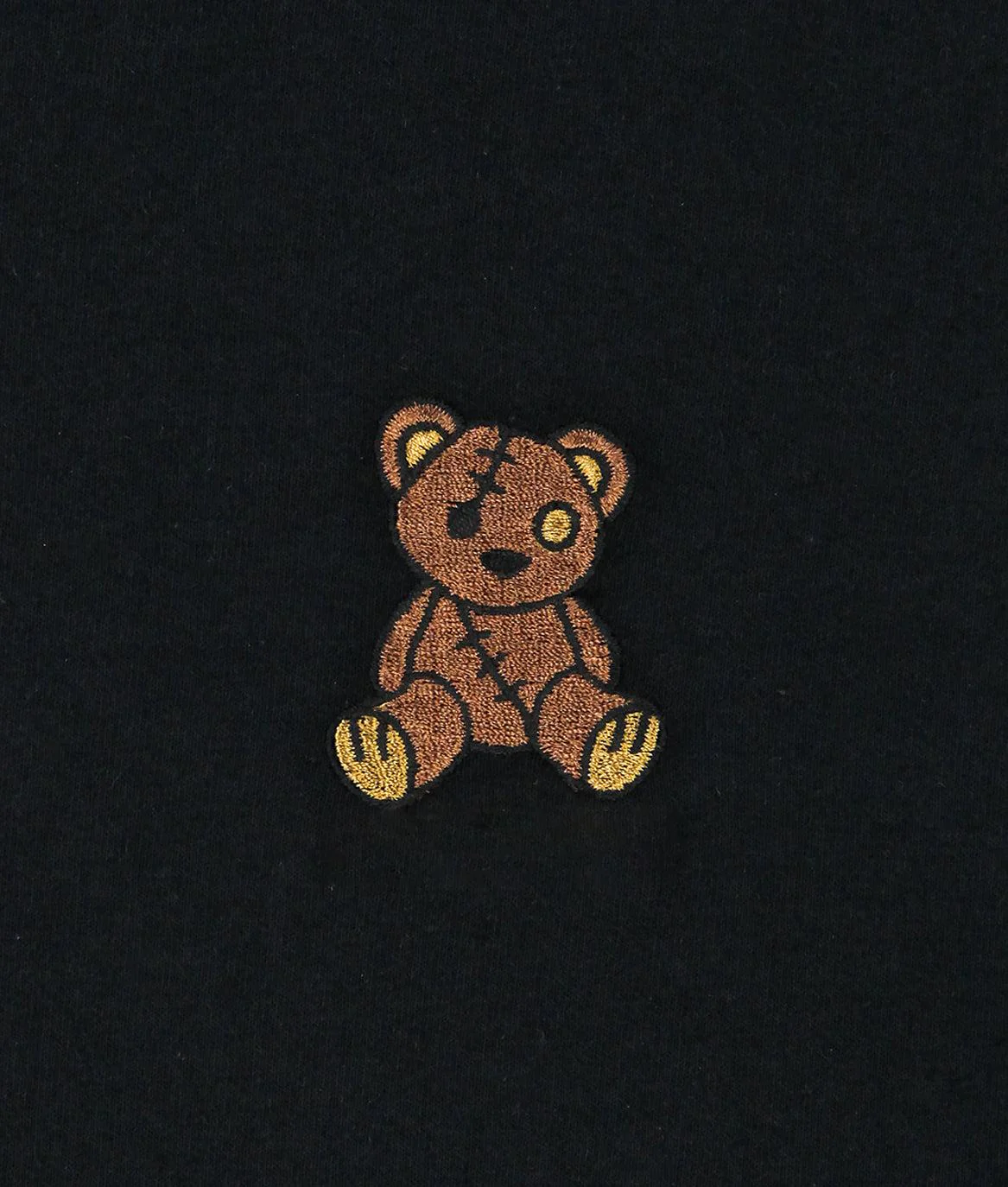 Teddy Bear Embroidered Mens T-Shirt