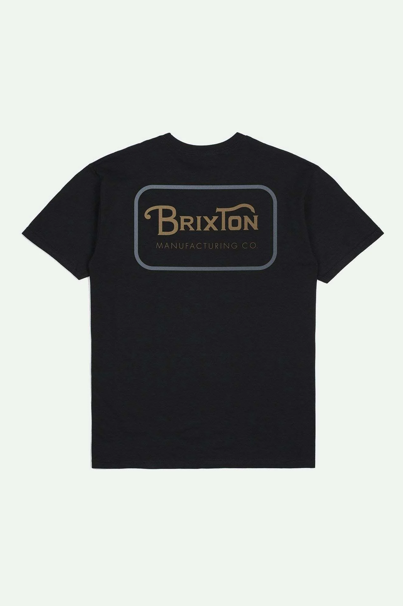 Grade S/S Standard T-Shirt - Black/Tobacco Brown/Blue Mirage