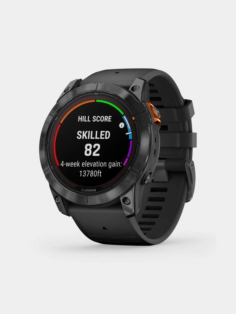 Garmin Fenix 7X Pro Sapphire Solar Edition Carbon Gray DLC Titanium with Black Band