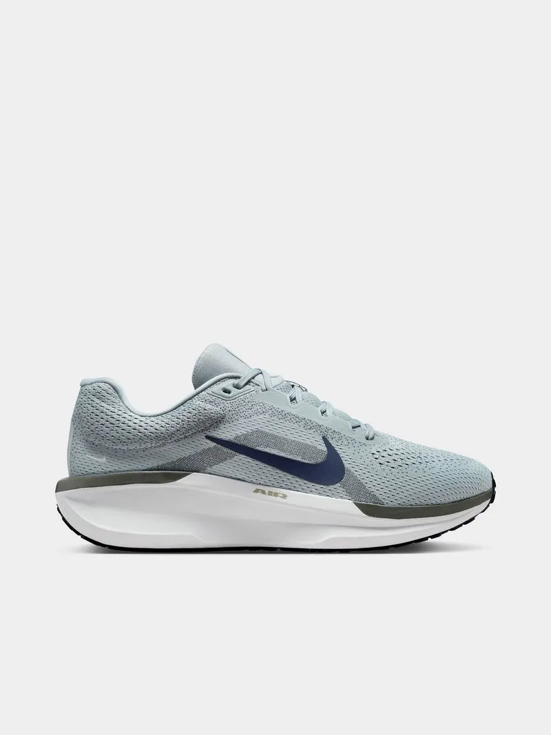 Mens Nike Air Winflo 11 Grey/Black Running Shoes
