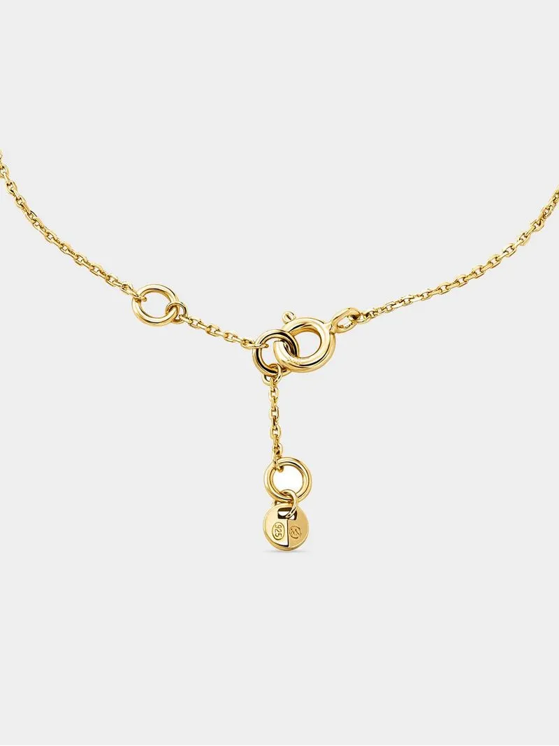 Michael Kors Kors MK Collection Gold Plated Sterling Silver Locket Chain Bracelet