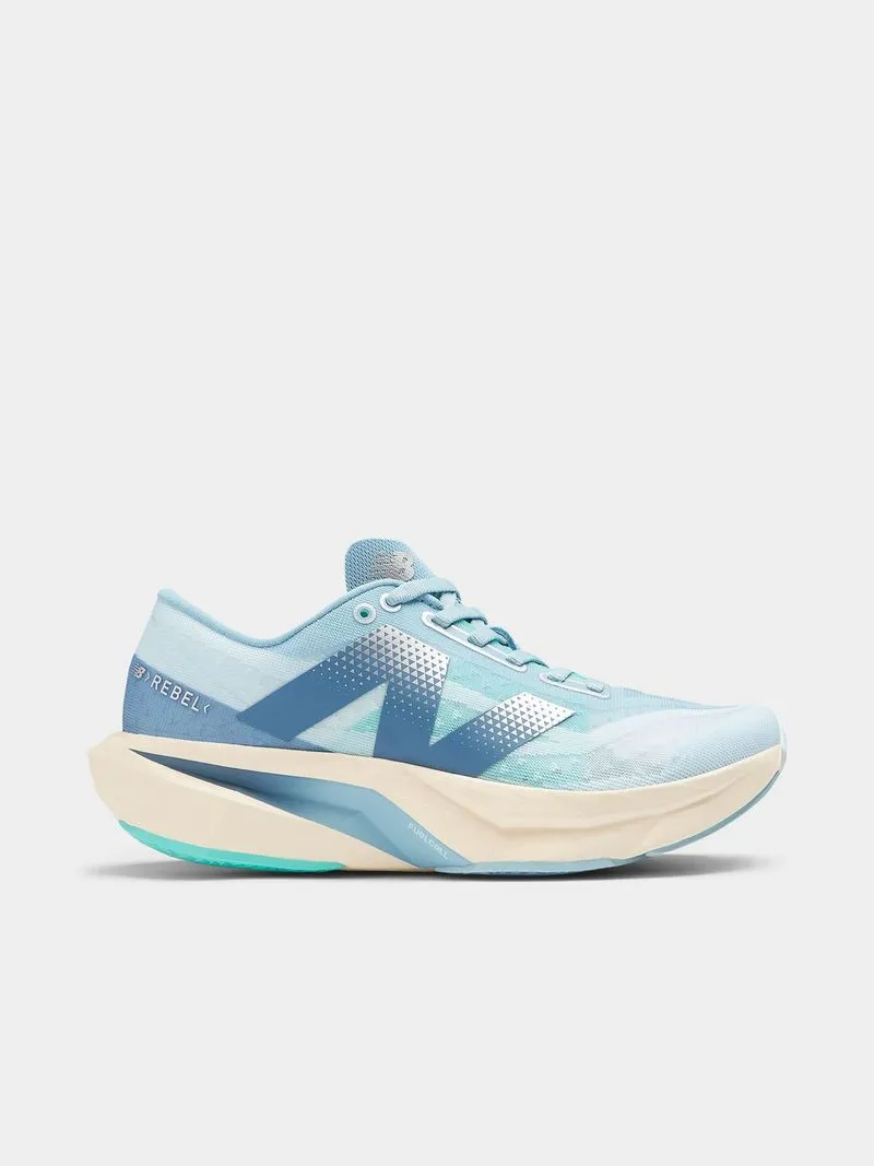Woman's New Balance FuelCell Rebel V4 Blue Running Shoes